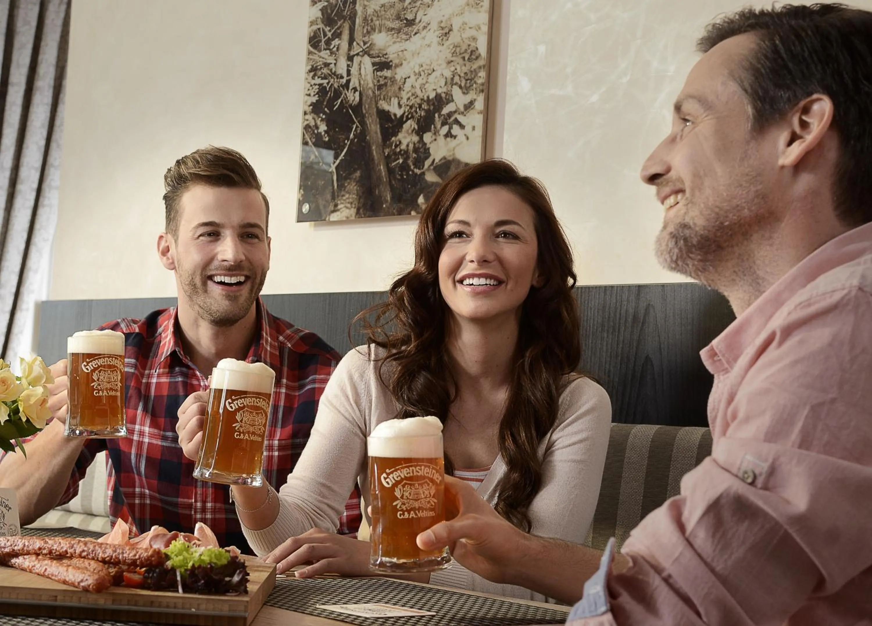 People in Landidyll Hotel Haus Hochstein