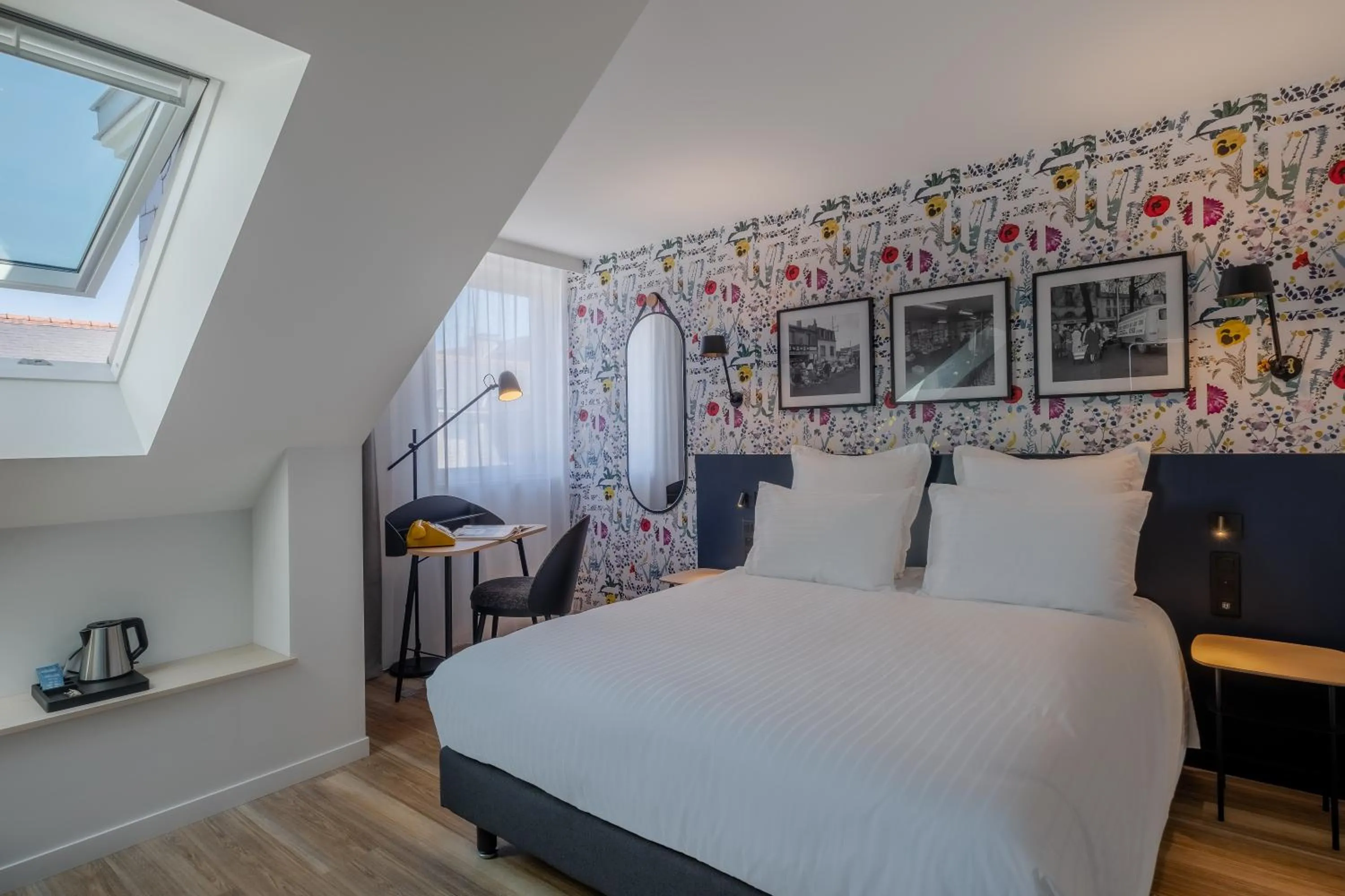 Bed in Ferdinand Hotel Tours
