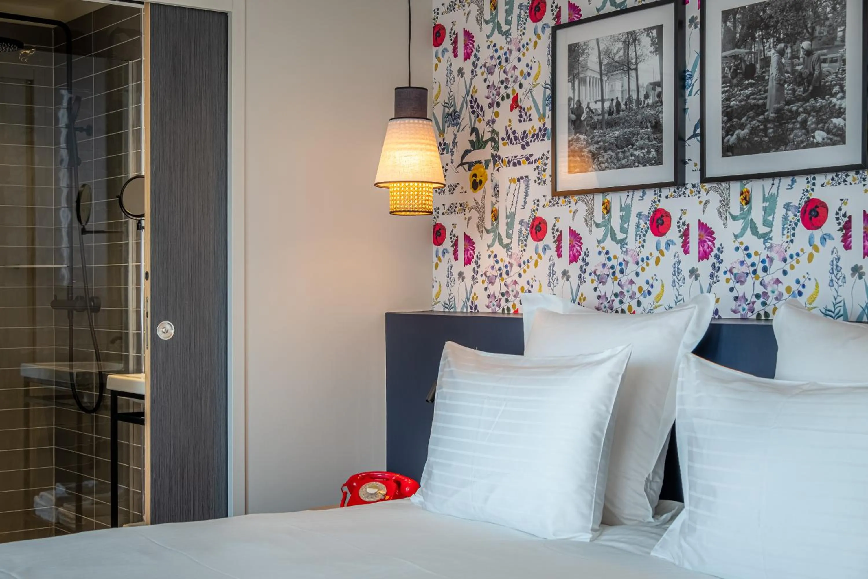 Bed in Ferdinand Hotel Tours
