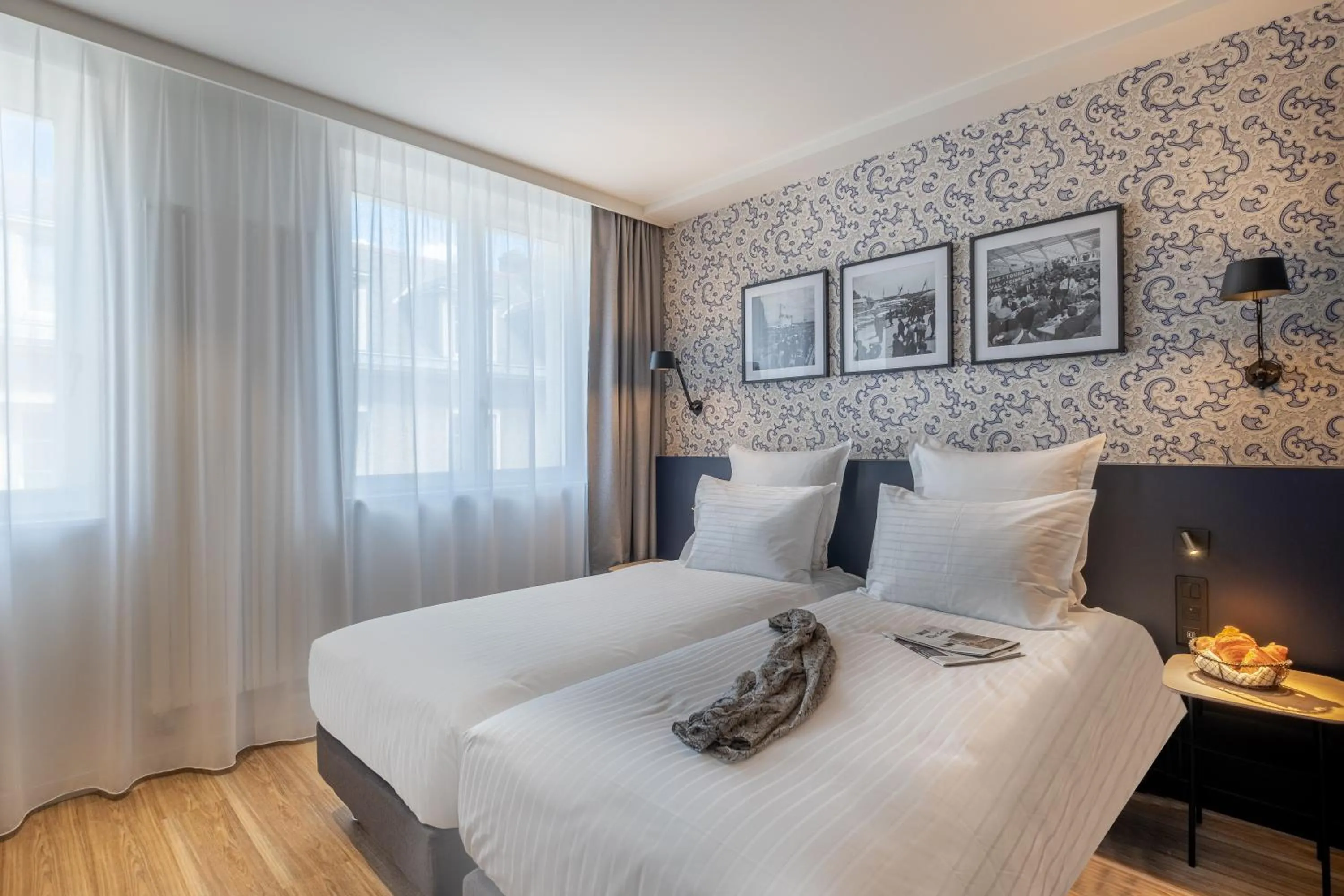 Bed in Ferdinand Hotel Tours
