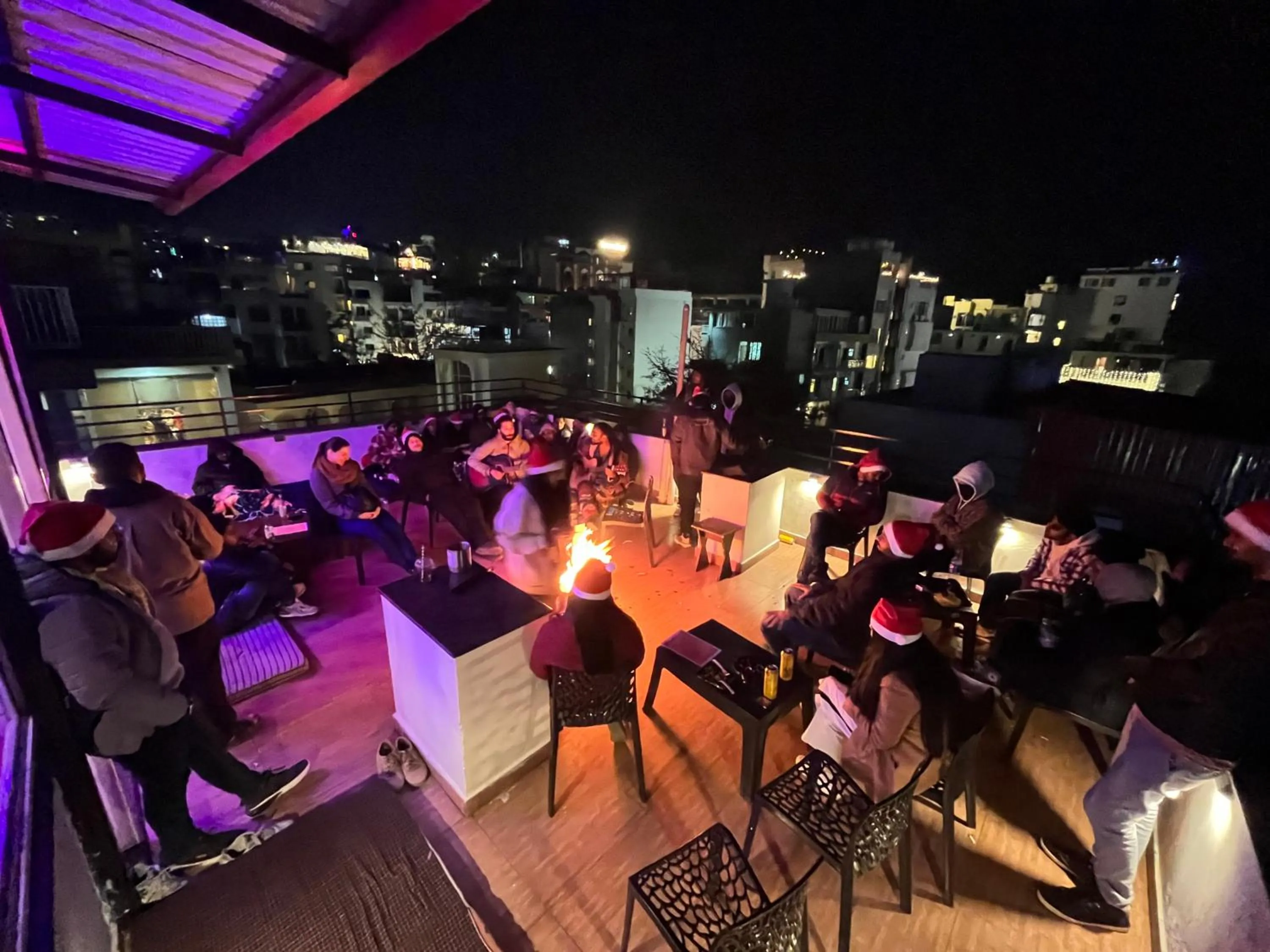 Property building in Joey's Hostel Rishikesh