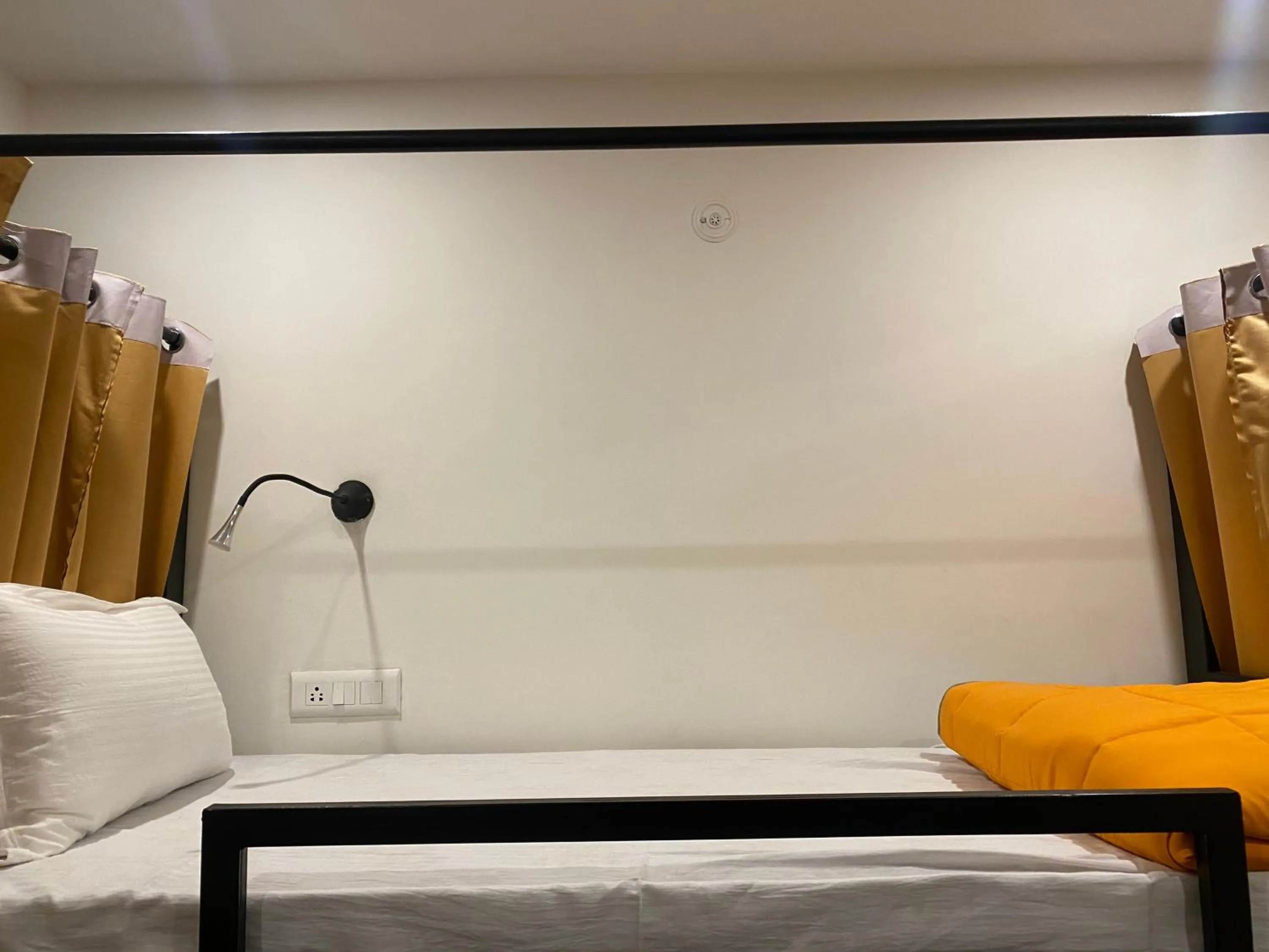 Bed in Joey's Hostel Rishikesh