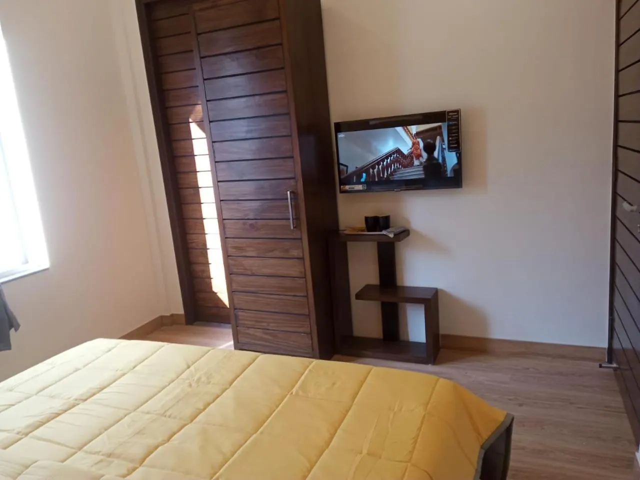 Bed in Joey's Hostel Rishikesh