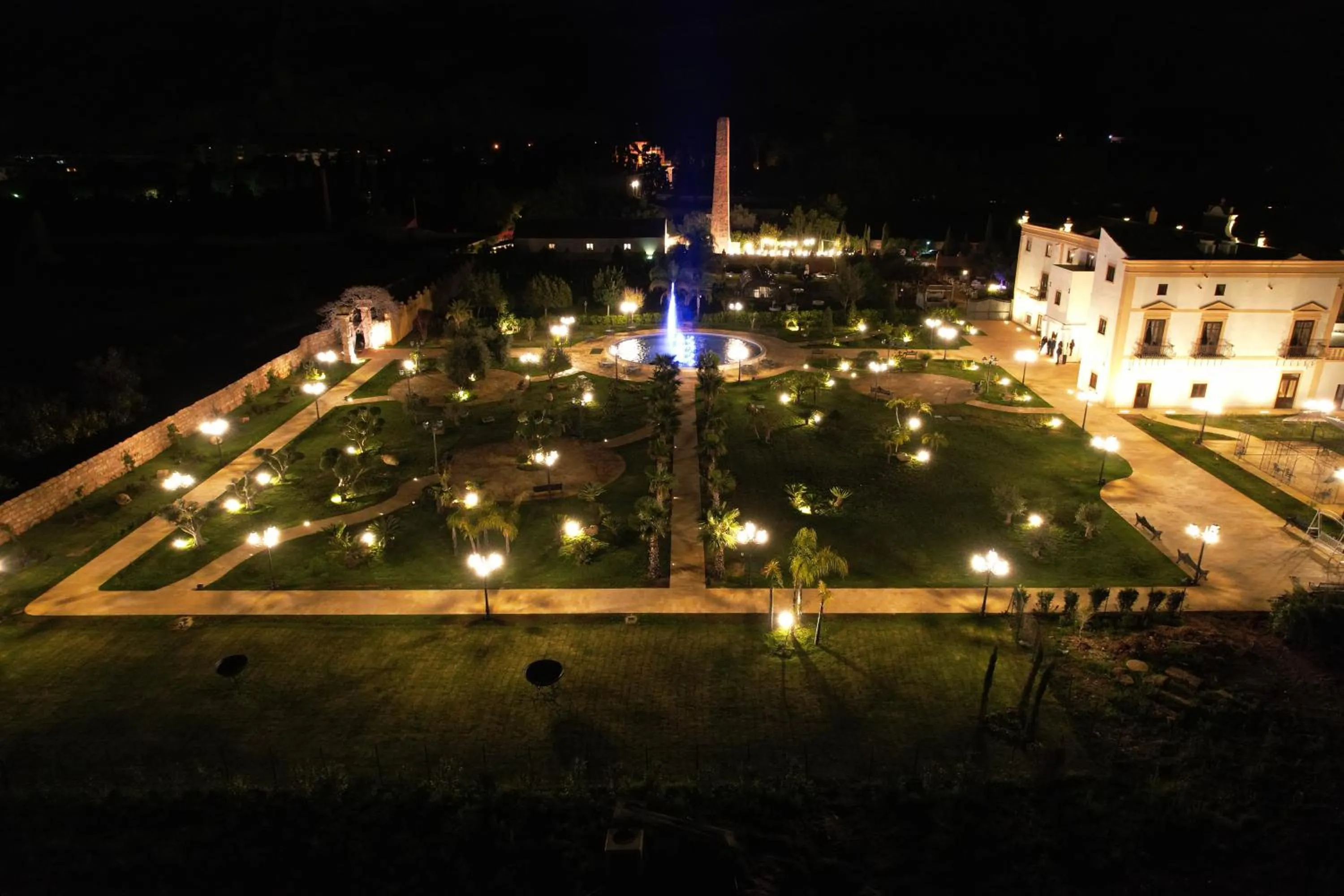 Garden in Villa del Gattopardo