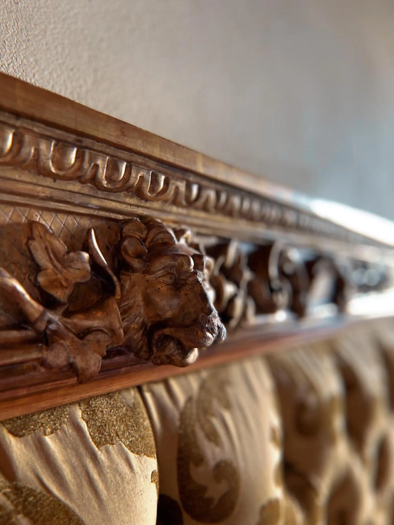 Decorative detail in Villa del Gattopardo