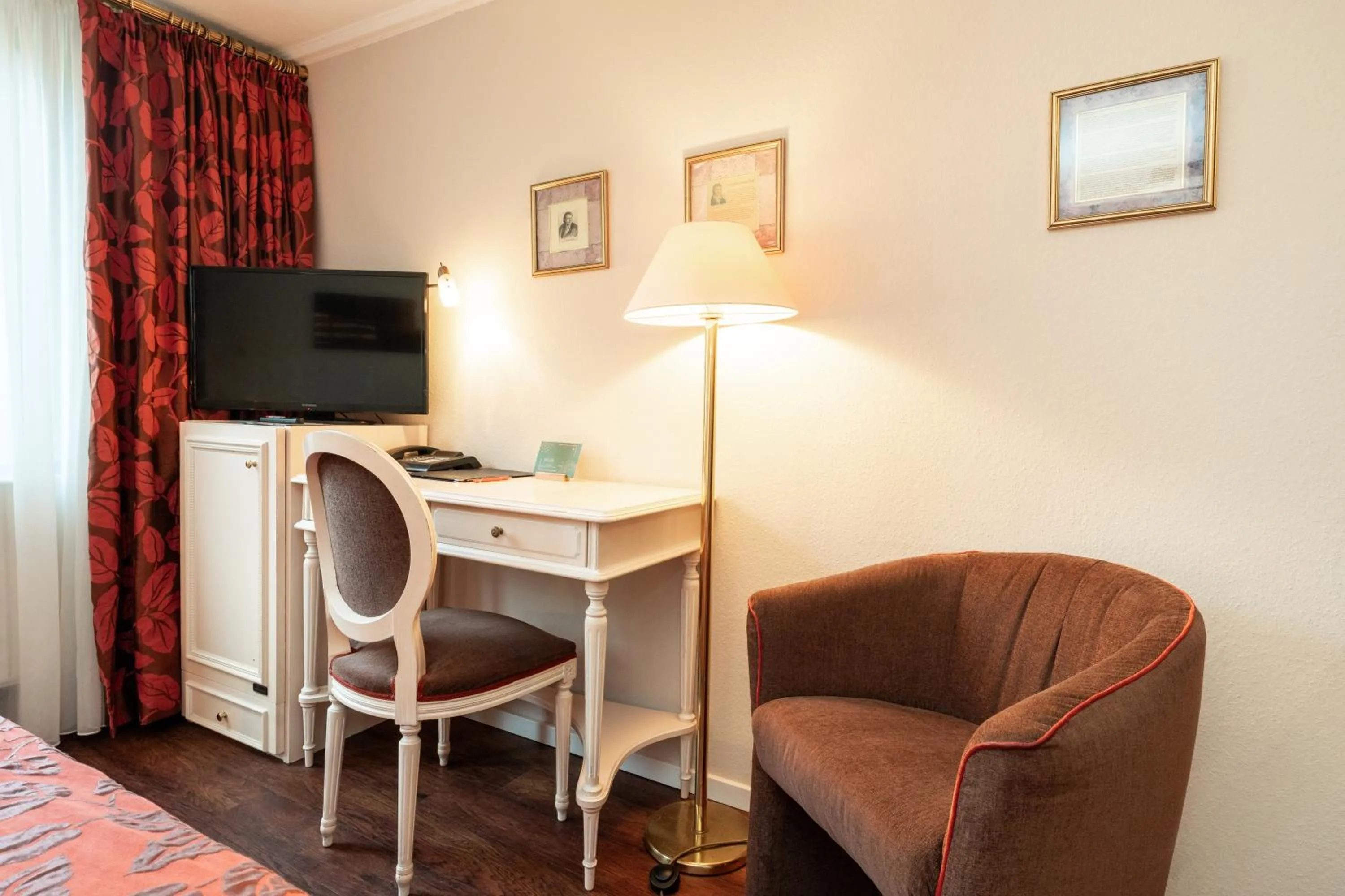 Seating area in Hotel Am Schloss *** Superior