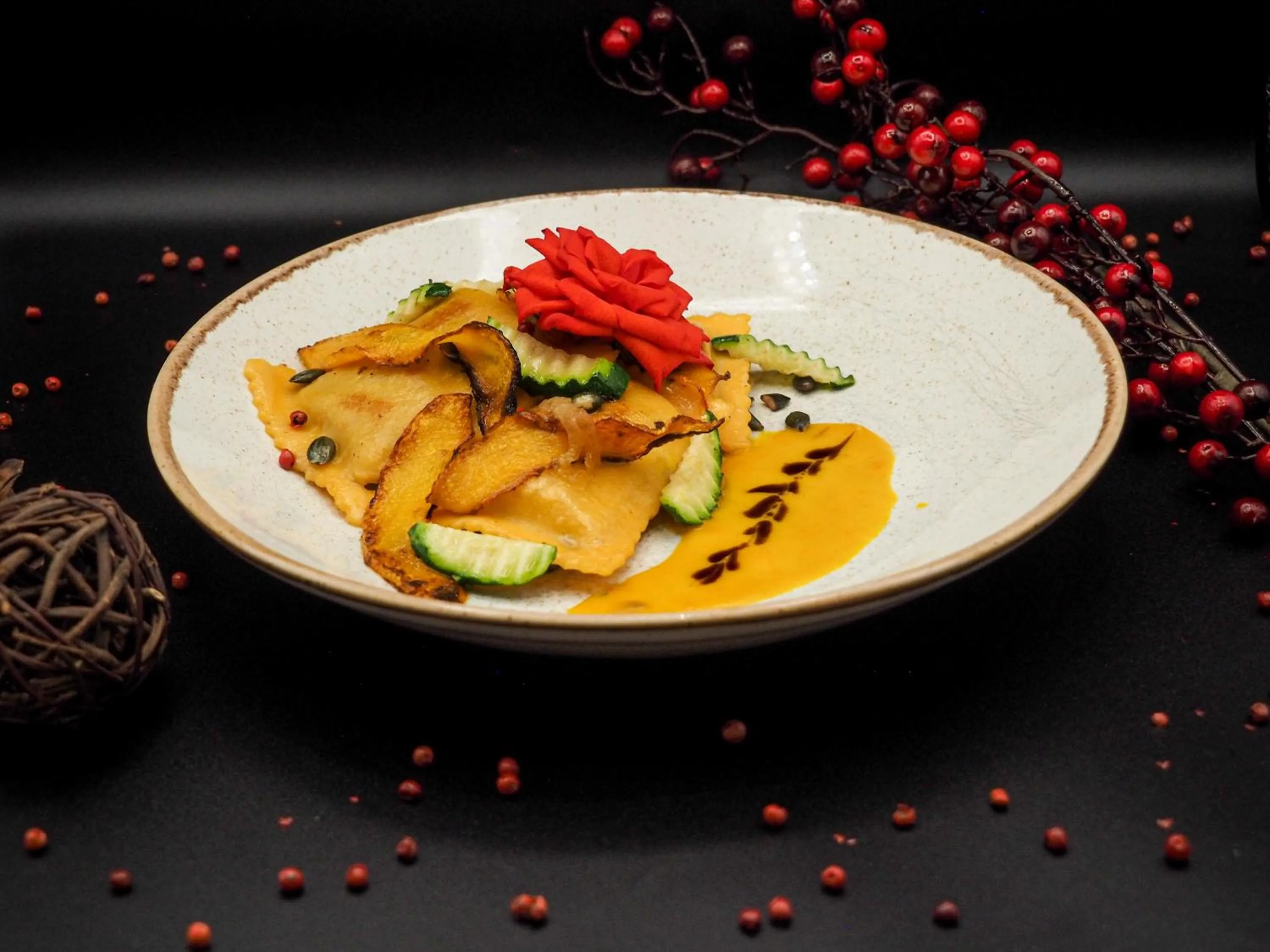 Food close-up in Hotel Am Schloss *** Superior