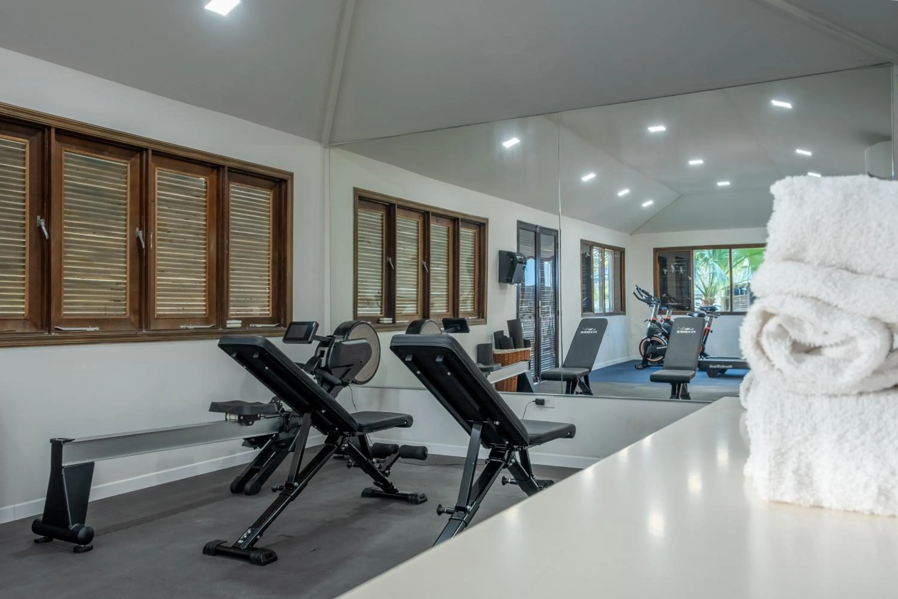 Fitness centre/facilities in TRYP by Wyndham Aruba