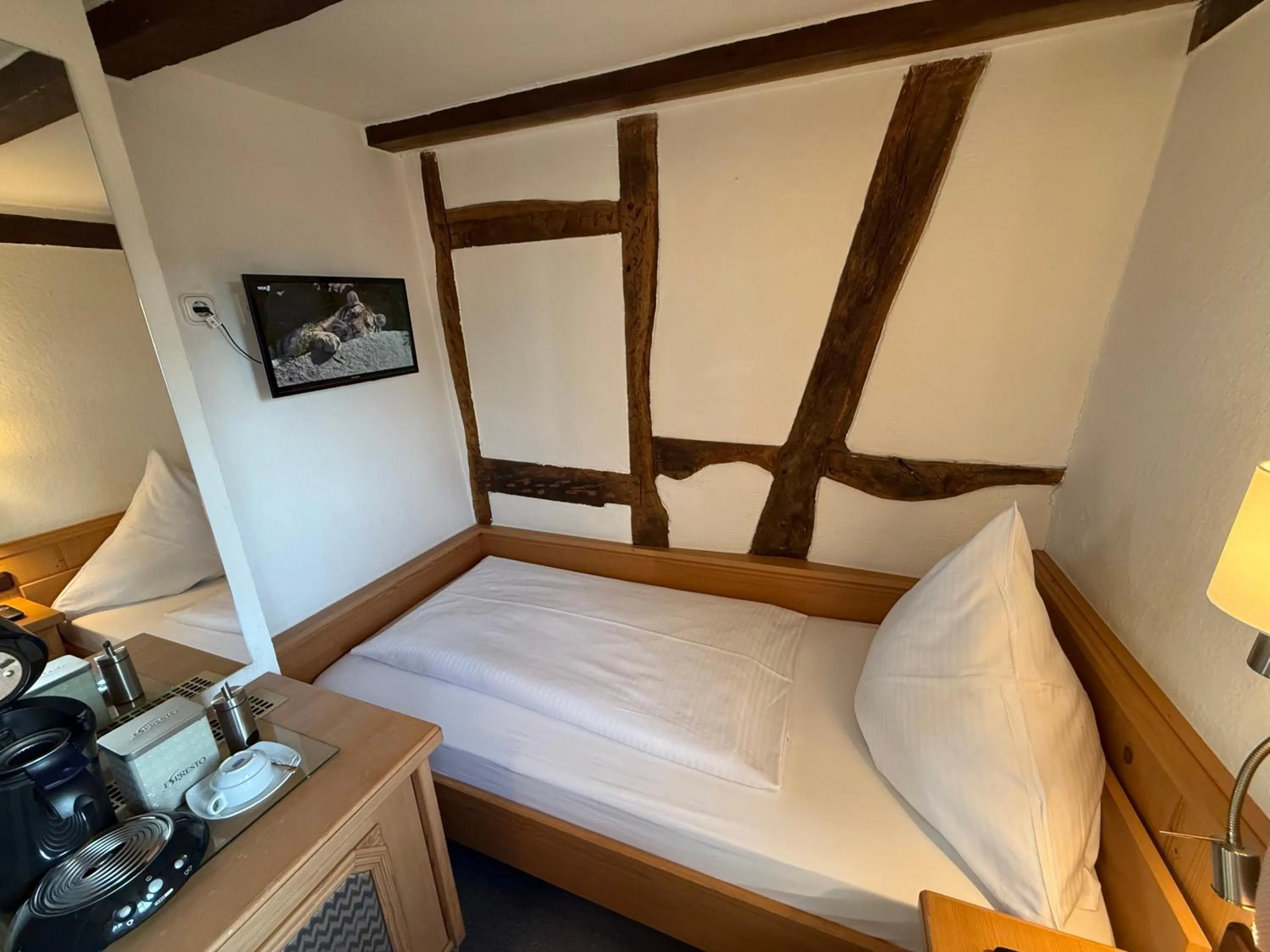 Bed in Malerwinkel Hotel