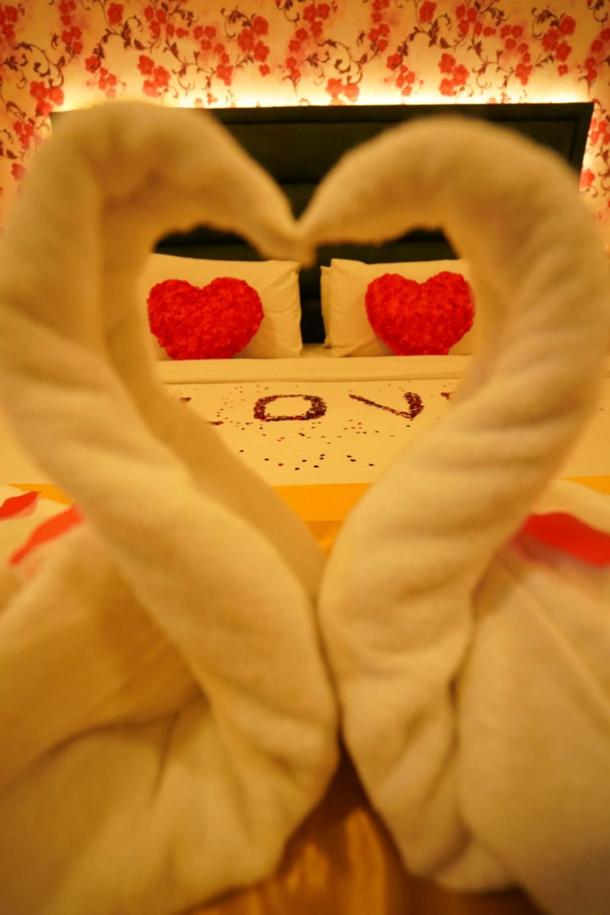 Bed in Grand Mostafa Hotel Ababil