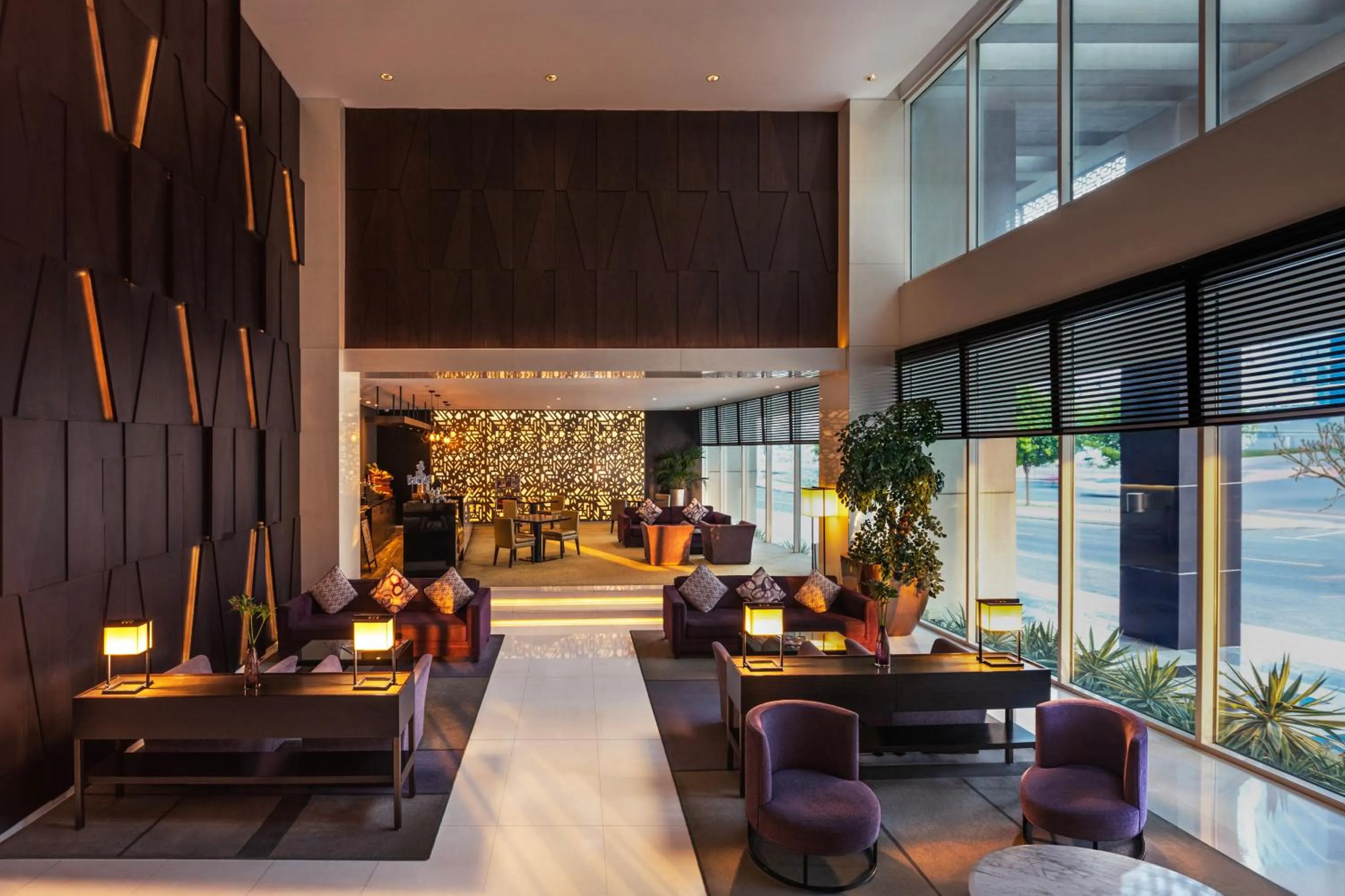 Lobby or reception in Flora Creek Deluxe Hotel Apartments, Dubai