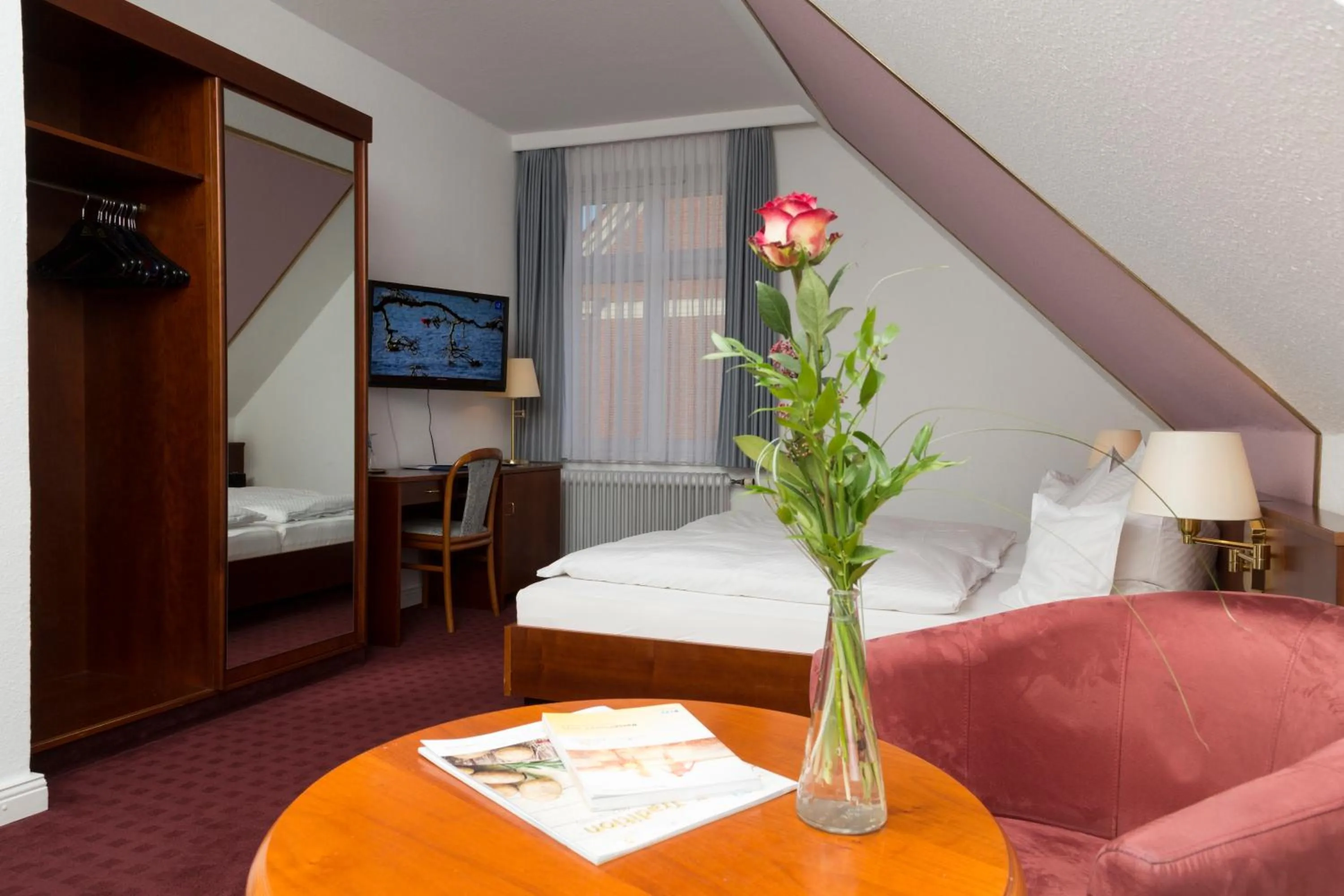 Bed in Ringhotel Residenz Wittmund