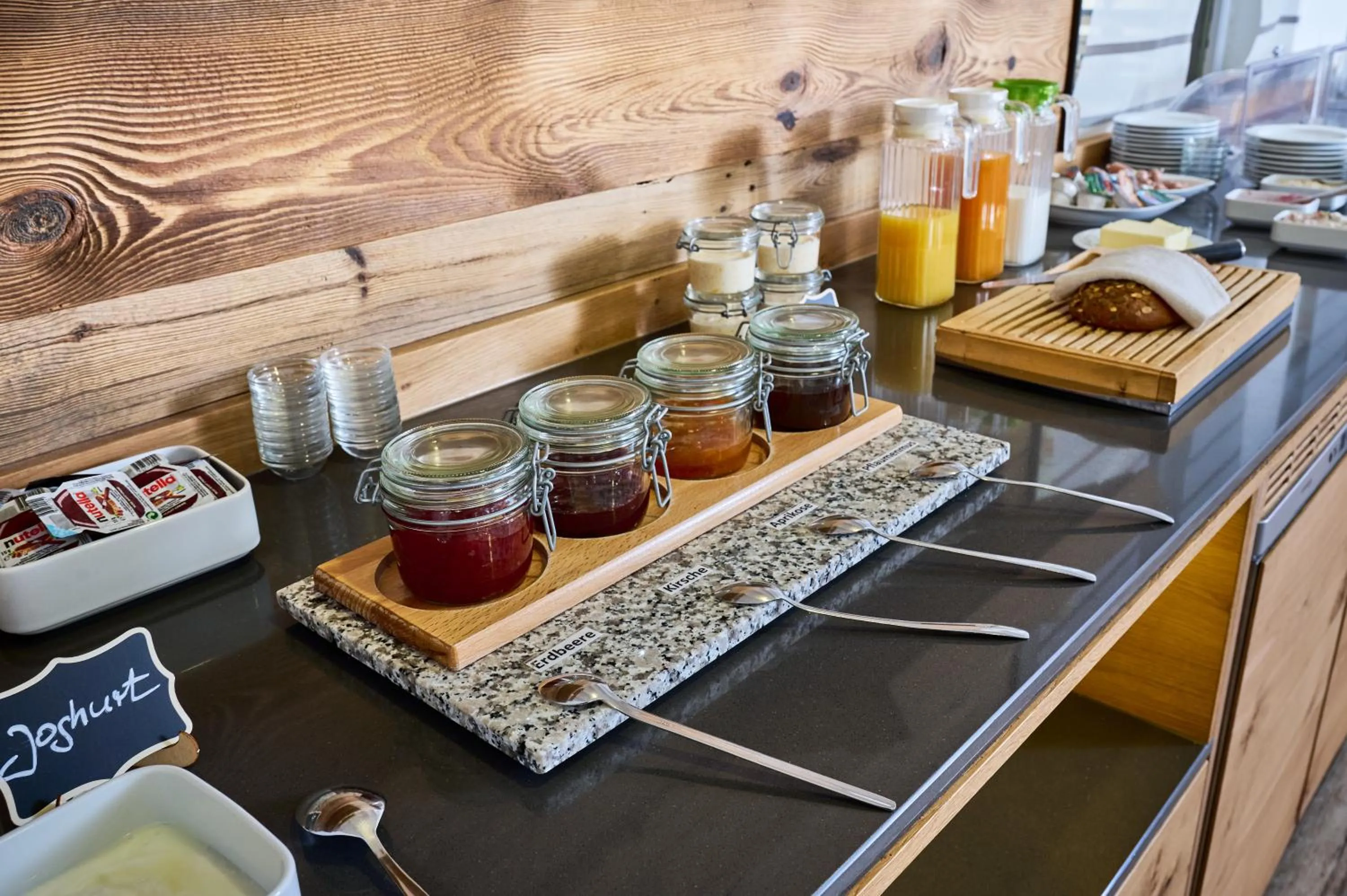Kitchen or kitchenette in Hotel Viva Bröckel