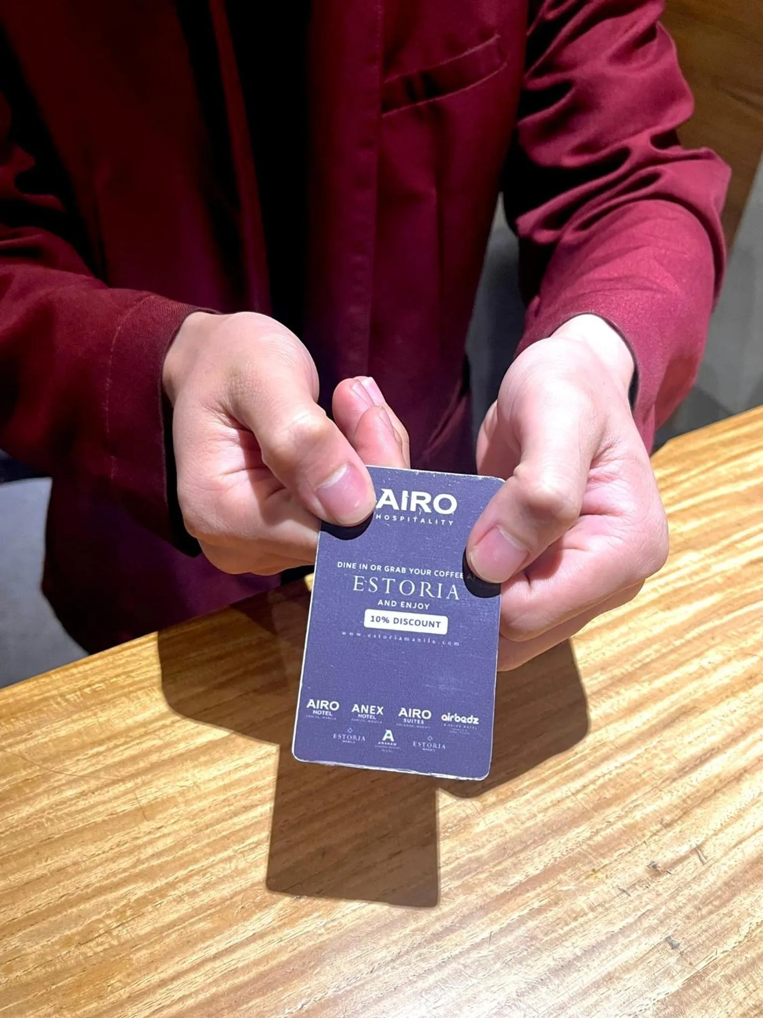 Lobby or reception in Anex Hotel near US Embassy