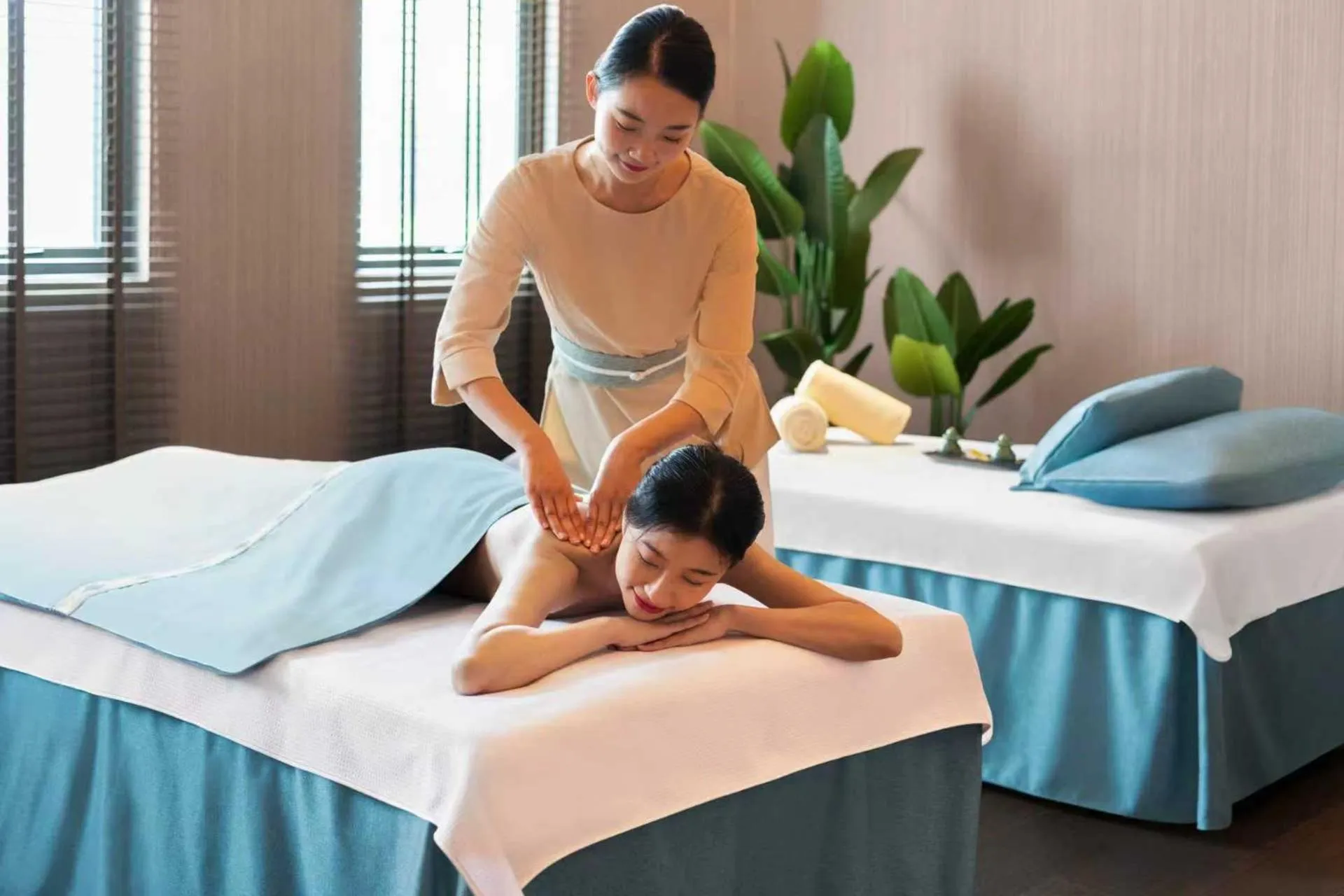 Spa and wellness centre/facilities in Shangri-La Putian Onsen Resort Hotel