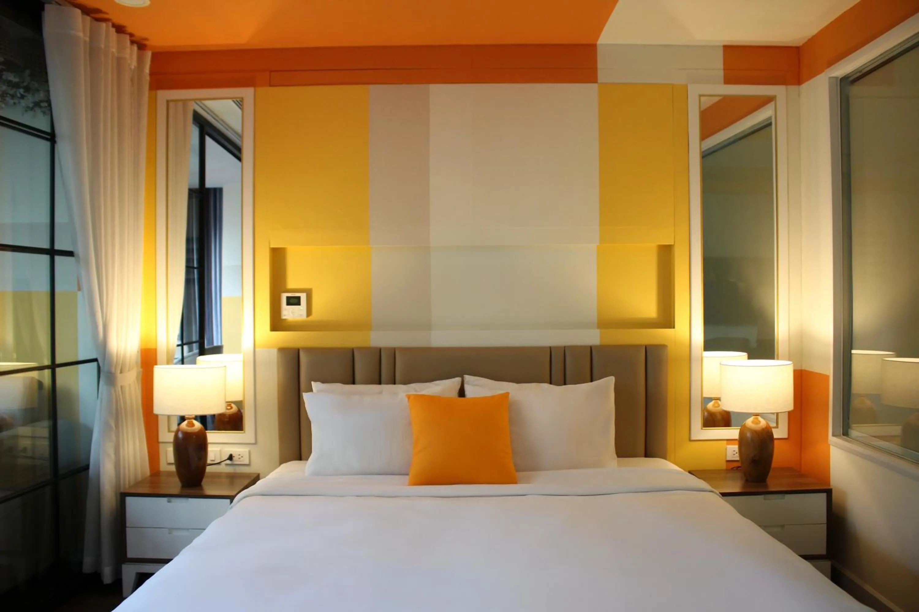 Bed in LIVIE Hanoi Ham Long