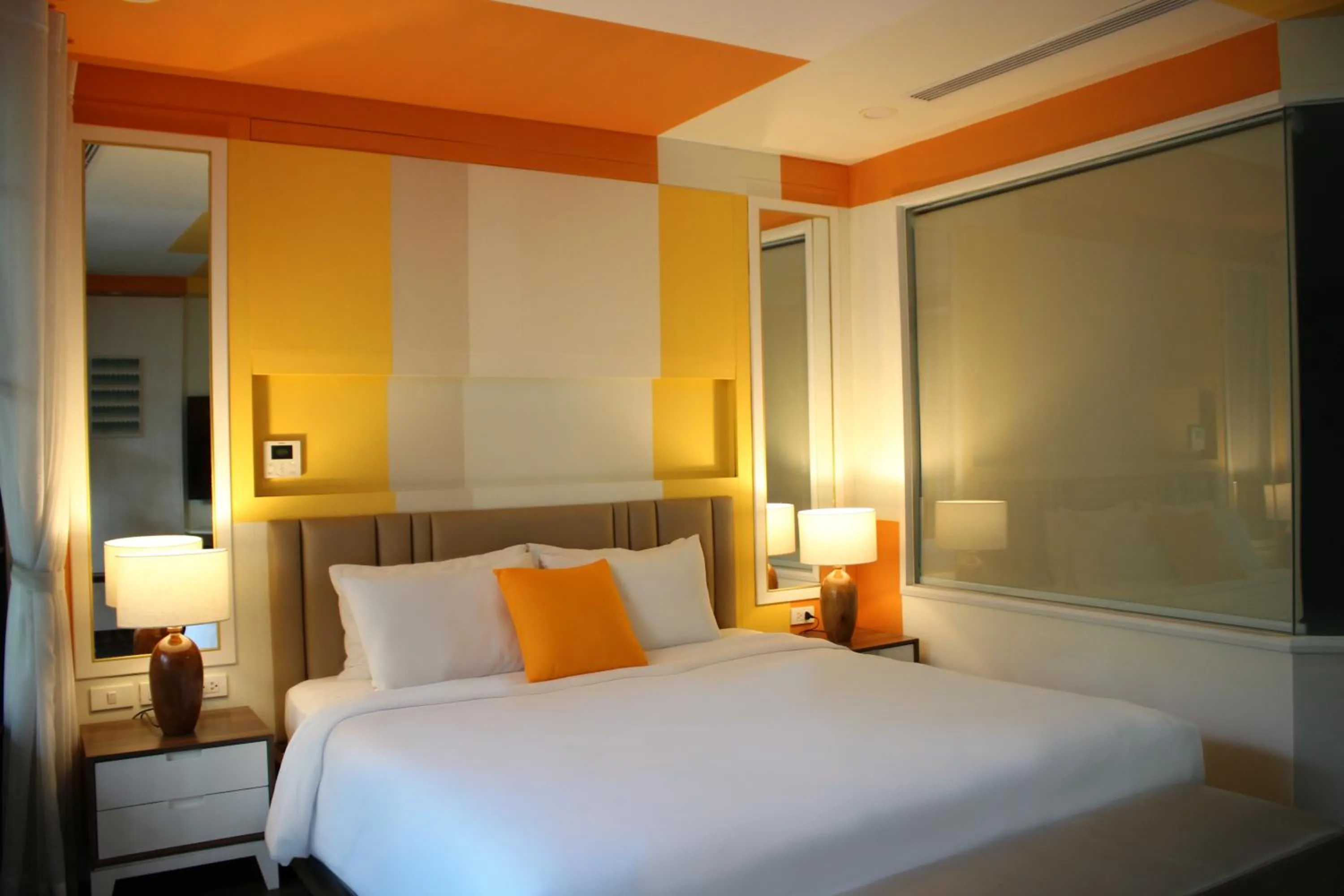 Bed in LIVIE Hanoi Ham Long