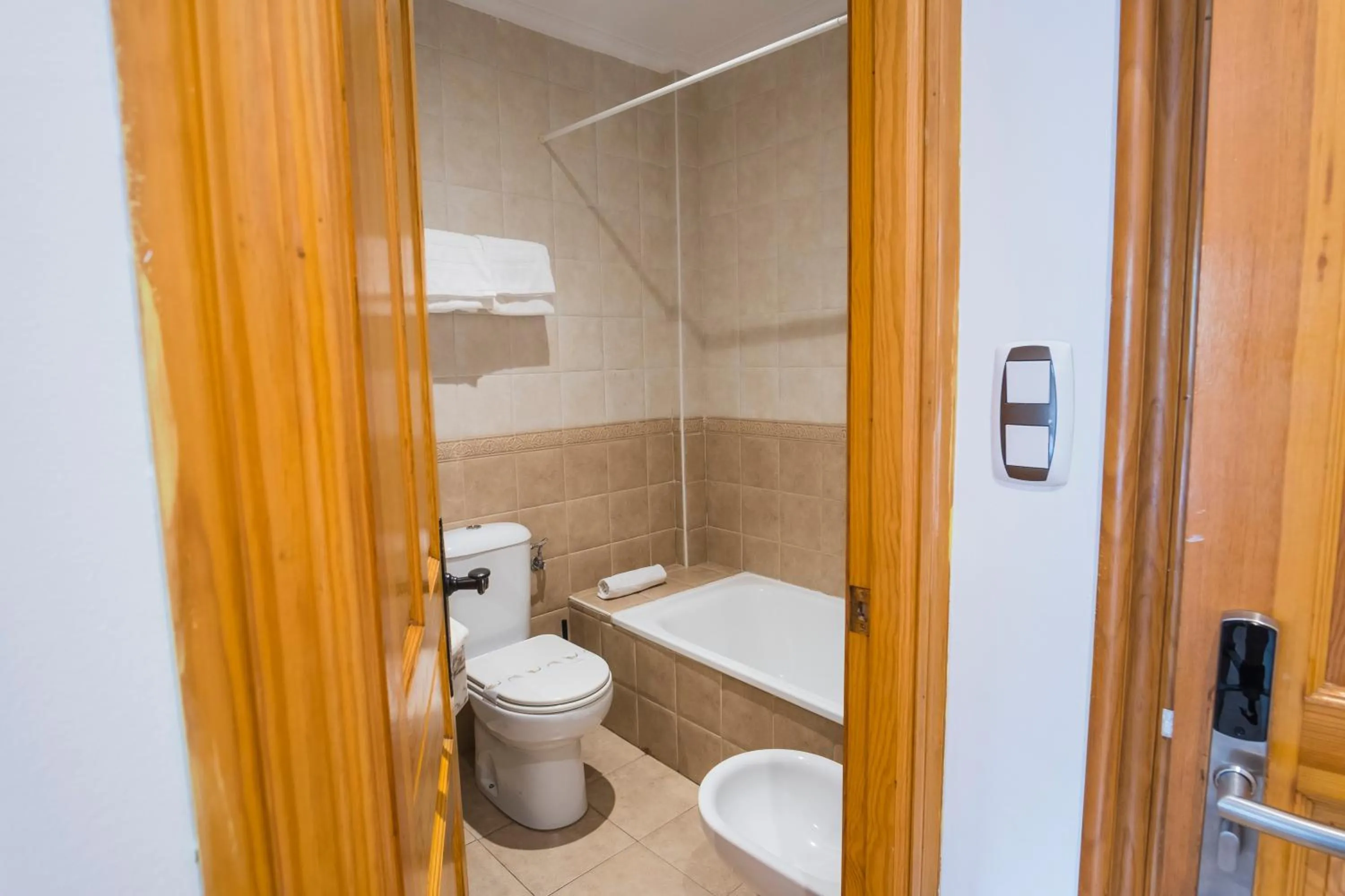 Bathroom in Hotel Alda Puerto Calderón