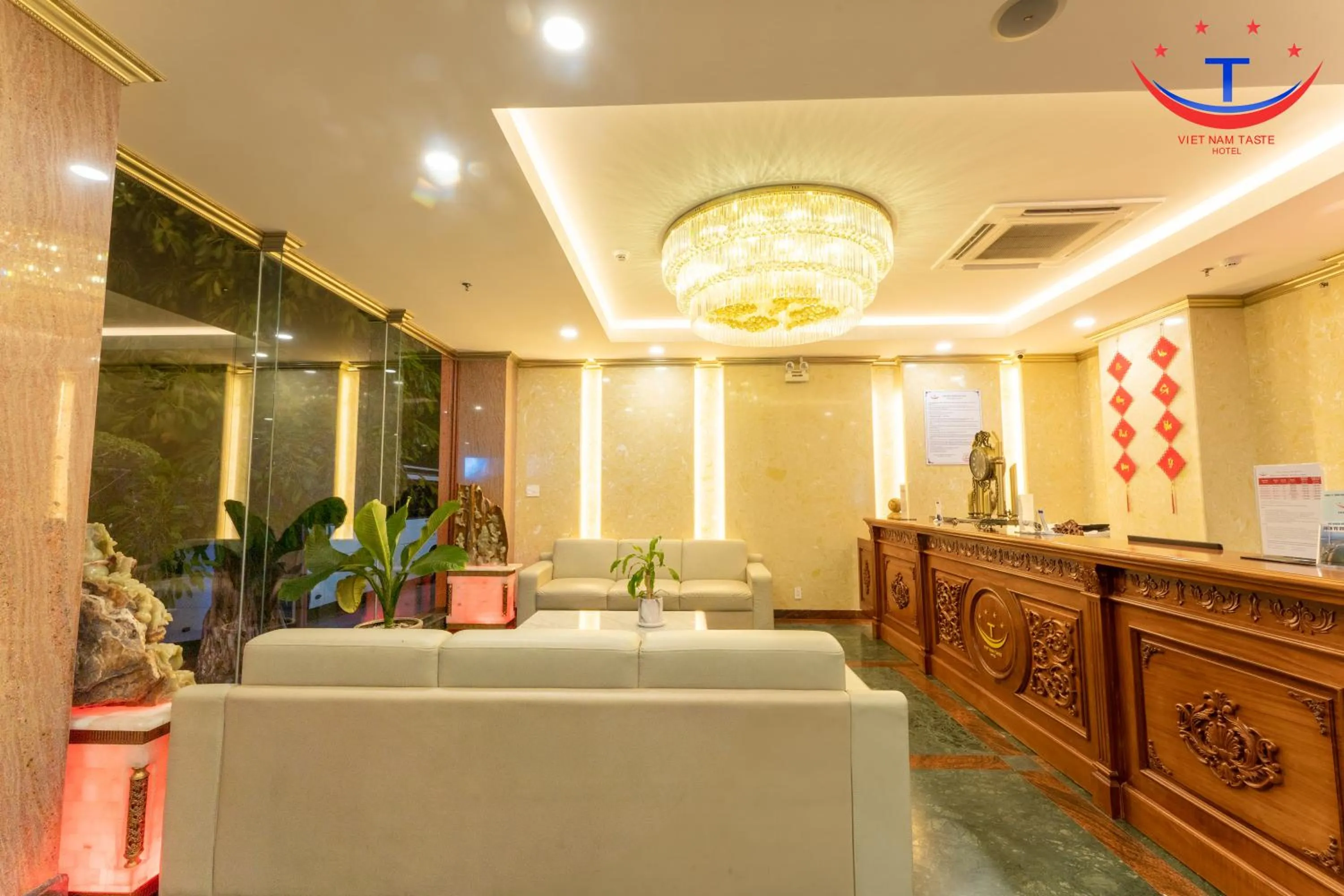 Lobby or reception in Vietnam Taste Hotel Quy Nhon - Beachfront