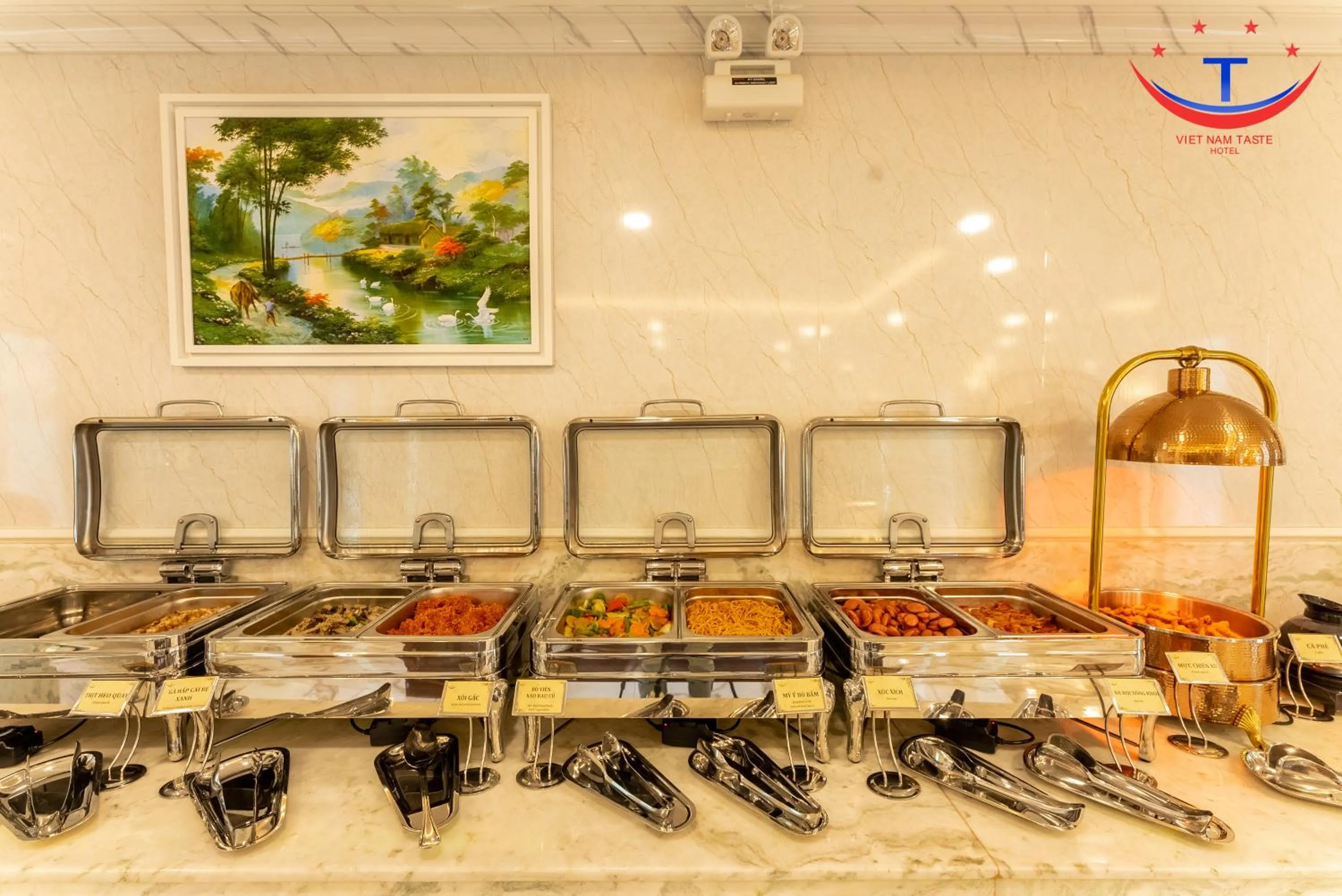 Buffet breakfast in Vietnam Taste Hotel Quy Nhon - Beachfront