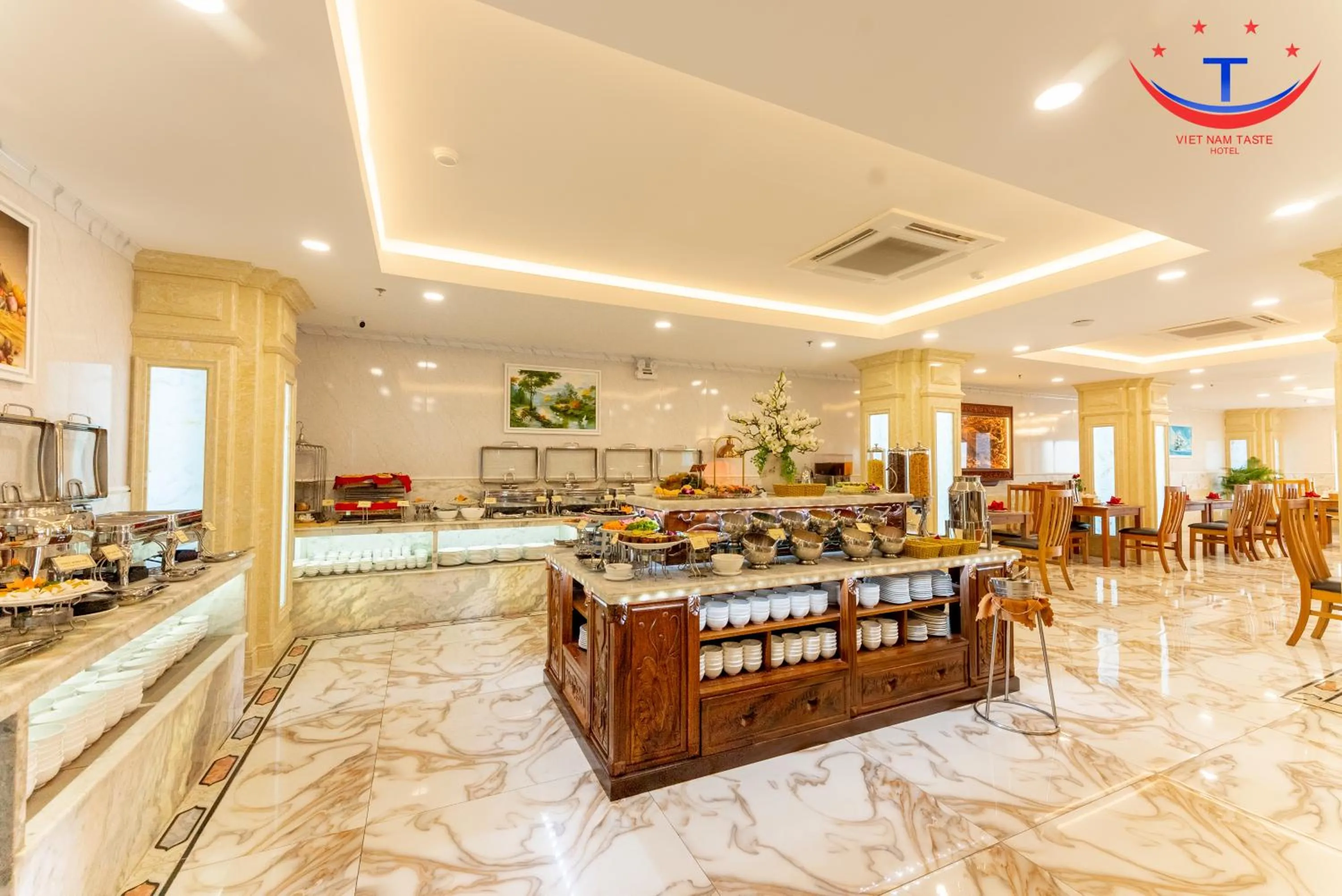 Buffet breakfast in Vietnam Taste Hotel Quy Nhon - Beachfront