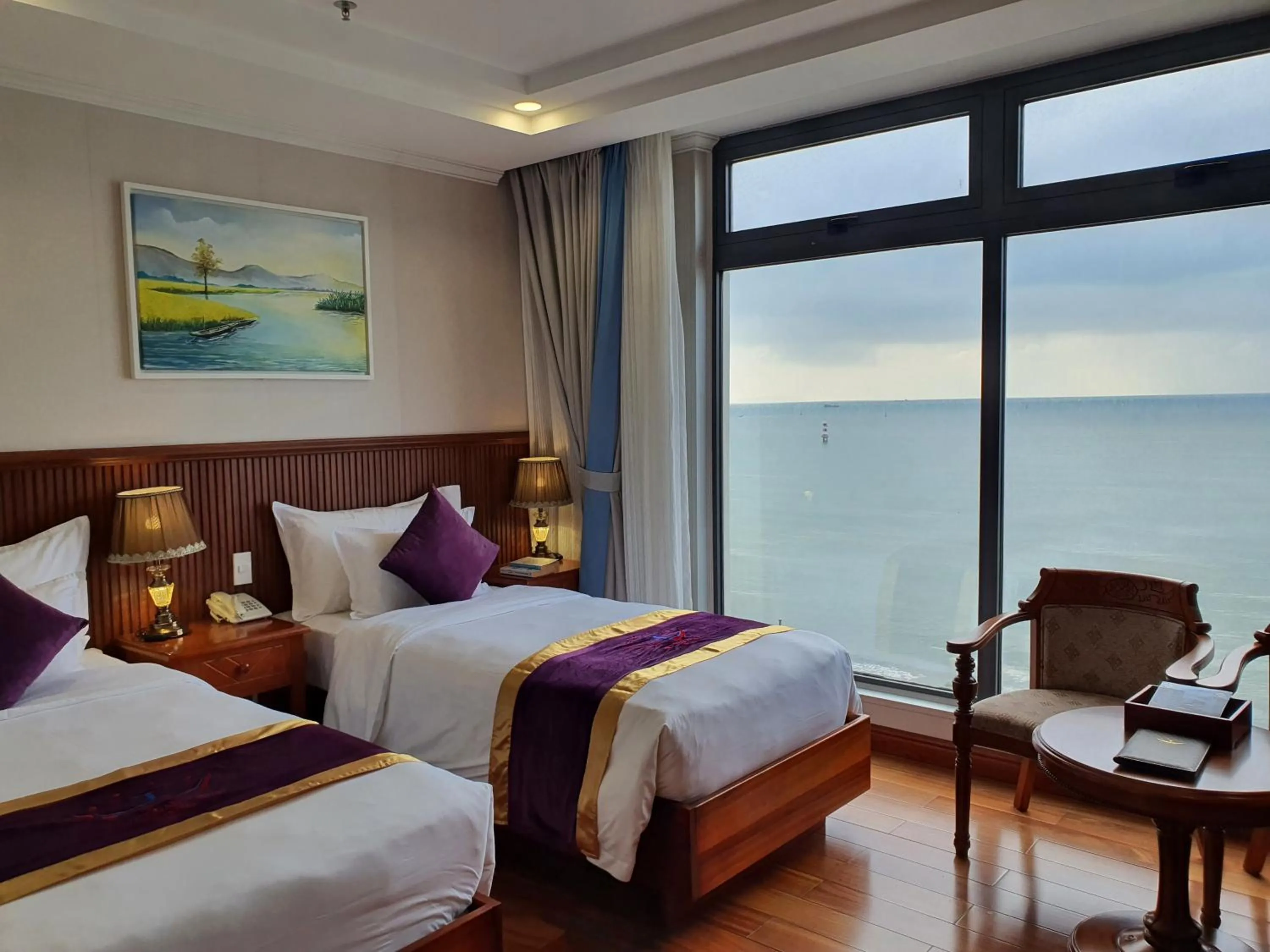 Bed in Vietnam Taste Hotel Quy Nhon - Beachfront