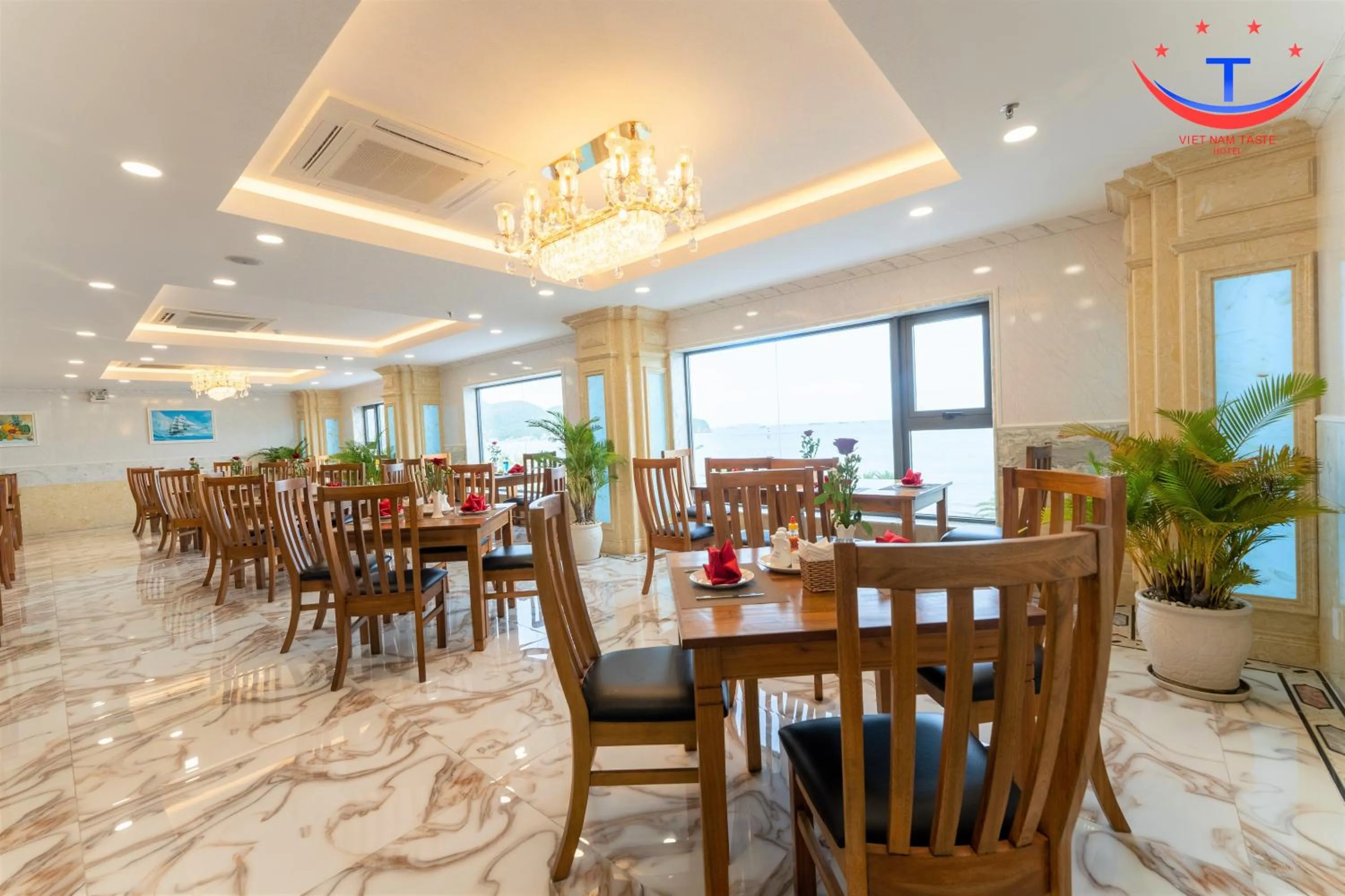 Buffet breakfast in Vietnam Taste Hotel Quy Nhon - Beachfront