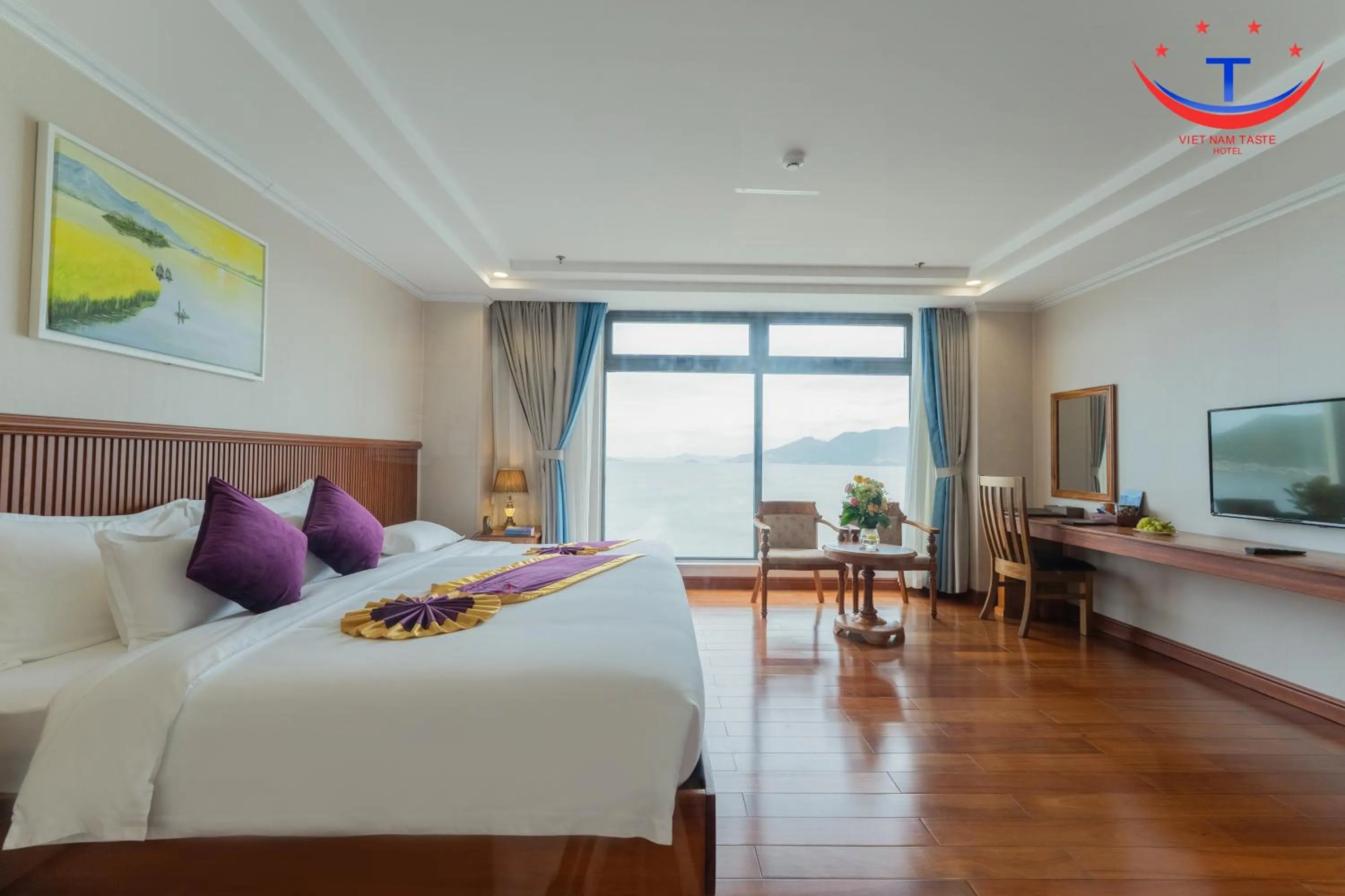 Bed in Vietnam Taste Hotel Quy Nhon - Beachfront