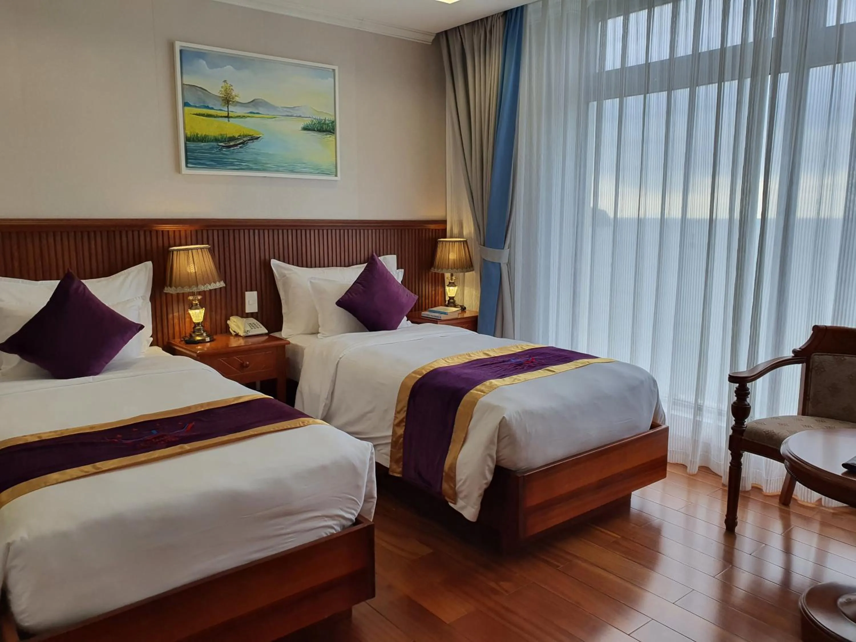 Bed in Vietnam Taste Hotel Quy Nhon - Beachfront