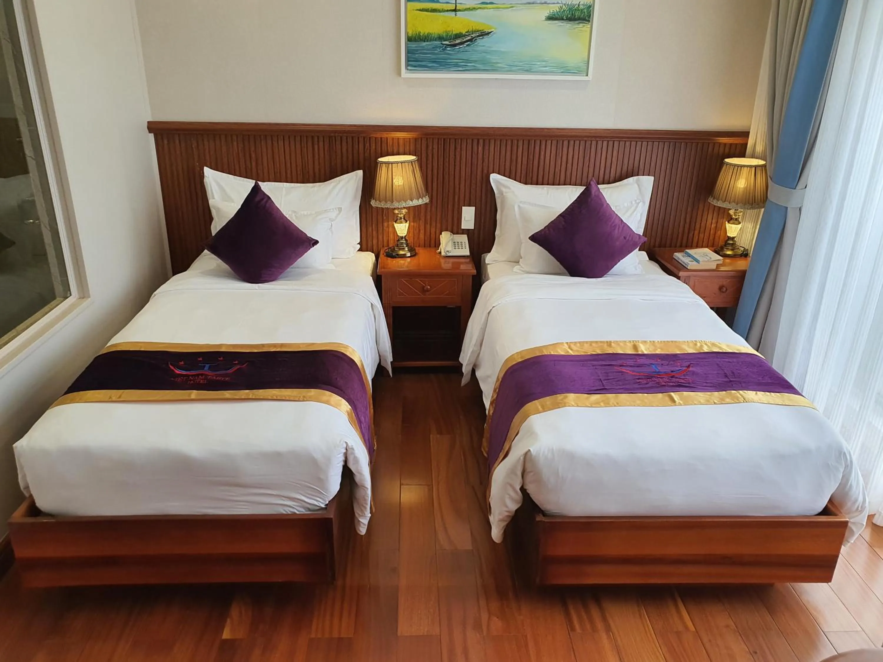 Bed in Vietnam Taste Hotel Quy Nhon - Beachfront