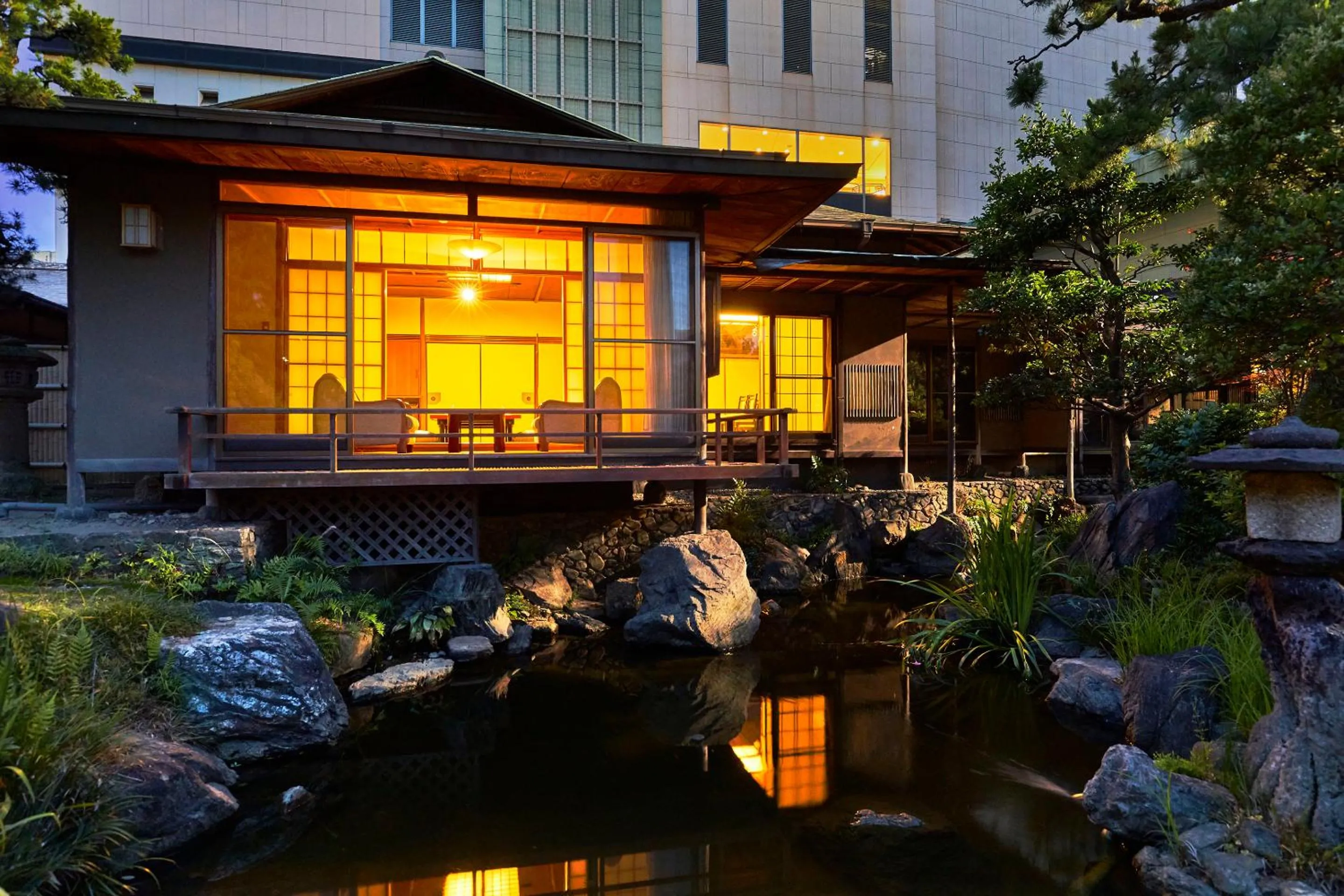 Property building in Suisui Garden Ryokan (in the Art Hotel Kokura New Tagawa)