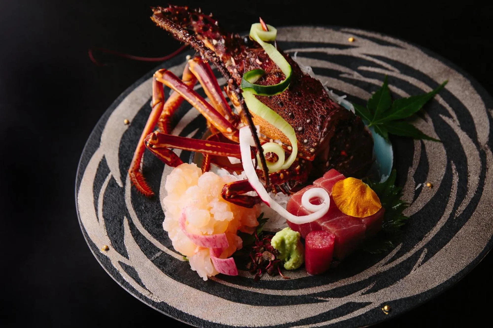 Food in Suisui Garden Ryokan (in the Art Hotel Kokura New Tagawa)