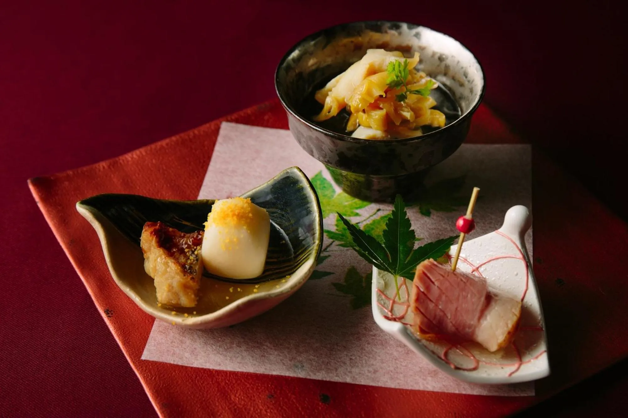 Food in Suisui Garden Ryokan (in the Art Hotel Kokura New Tagawa)