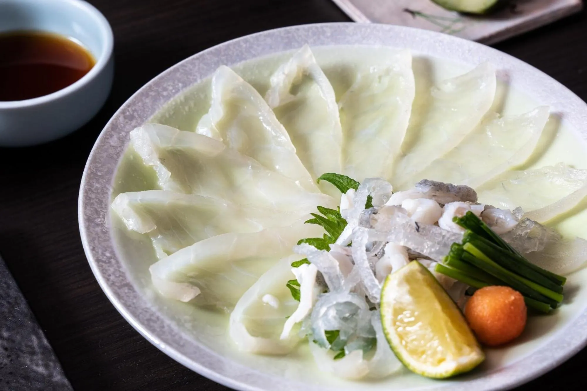 Food in Suisui Garden Ryokan (in the Art Hotel Kokura New Tagawa)