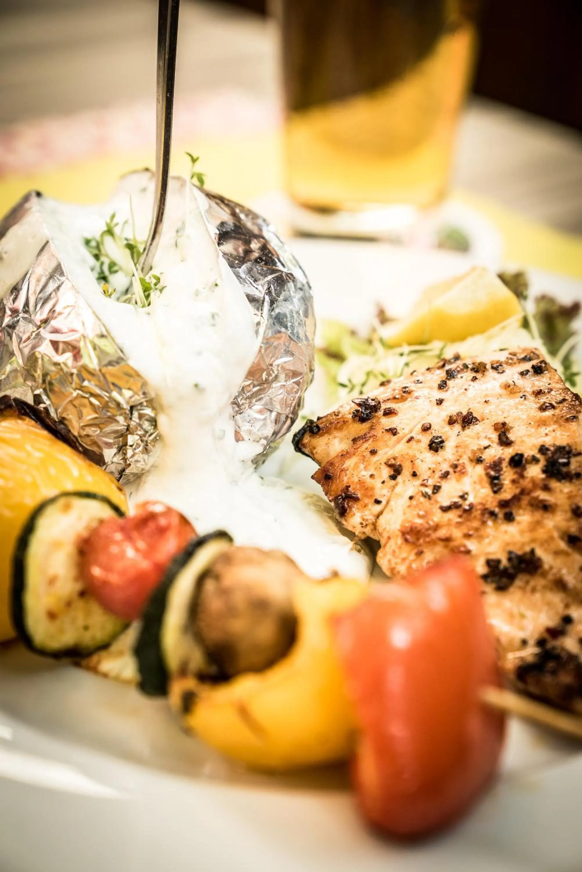 Food close-up in ZELLER's Quartier