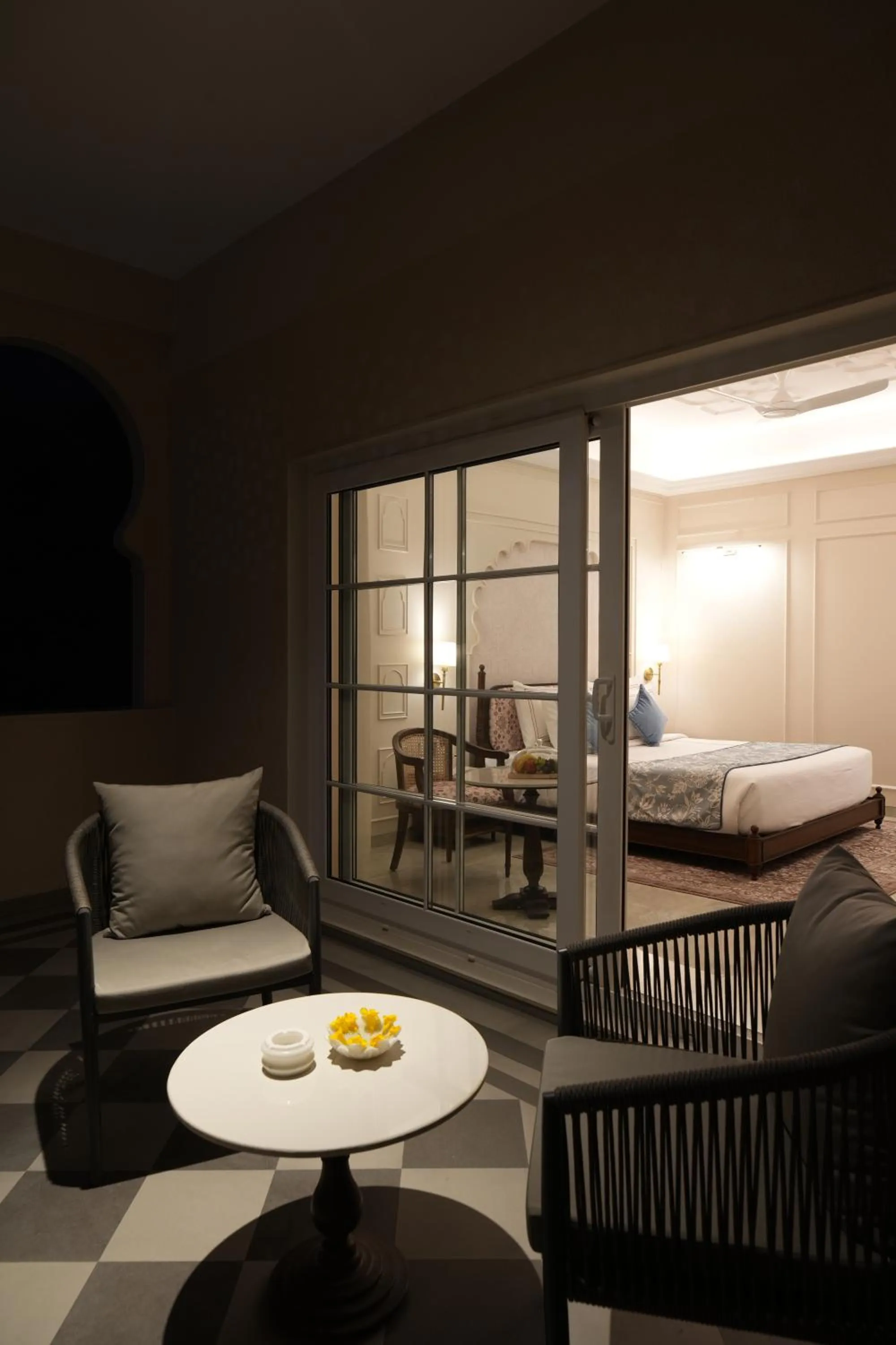 Bed in Sayaji Resorts & Spa Udaipur