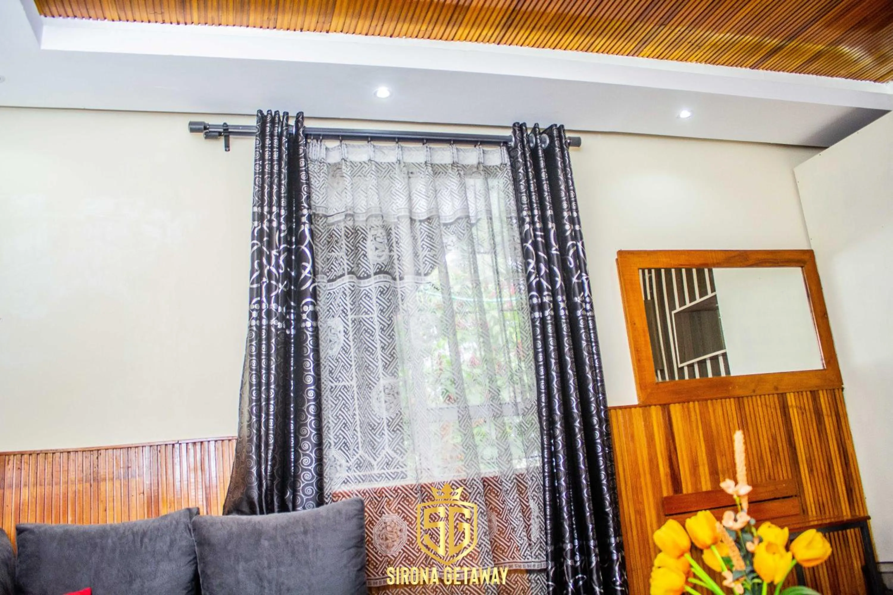 Decorative detail in Sirona Getaway Hotel