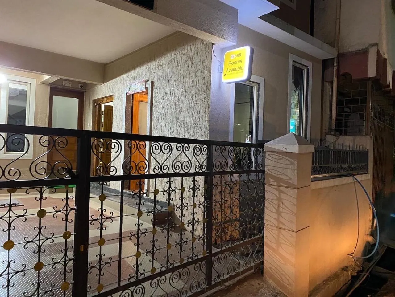 Facade/entrance in Galaxy Residency, Panchgani - MTDC Approved