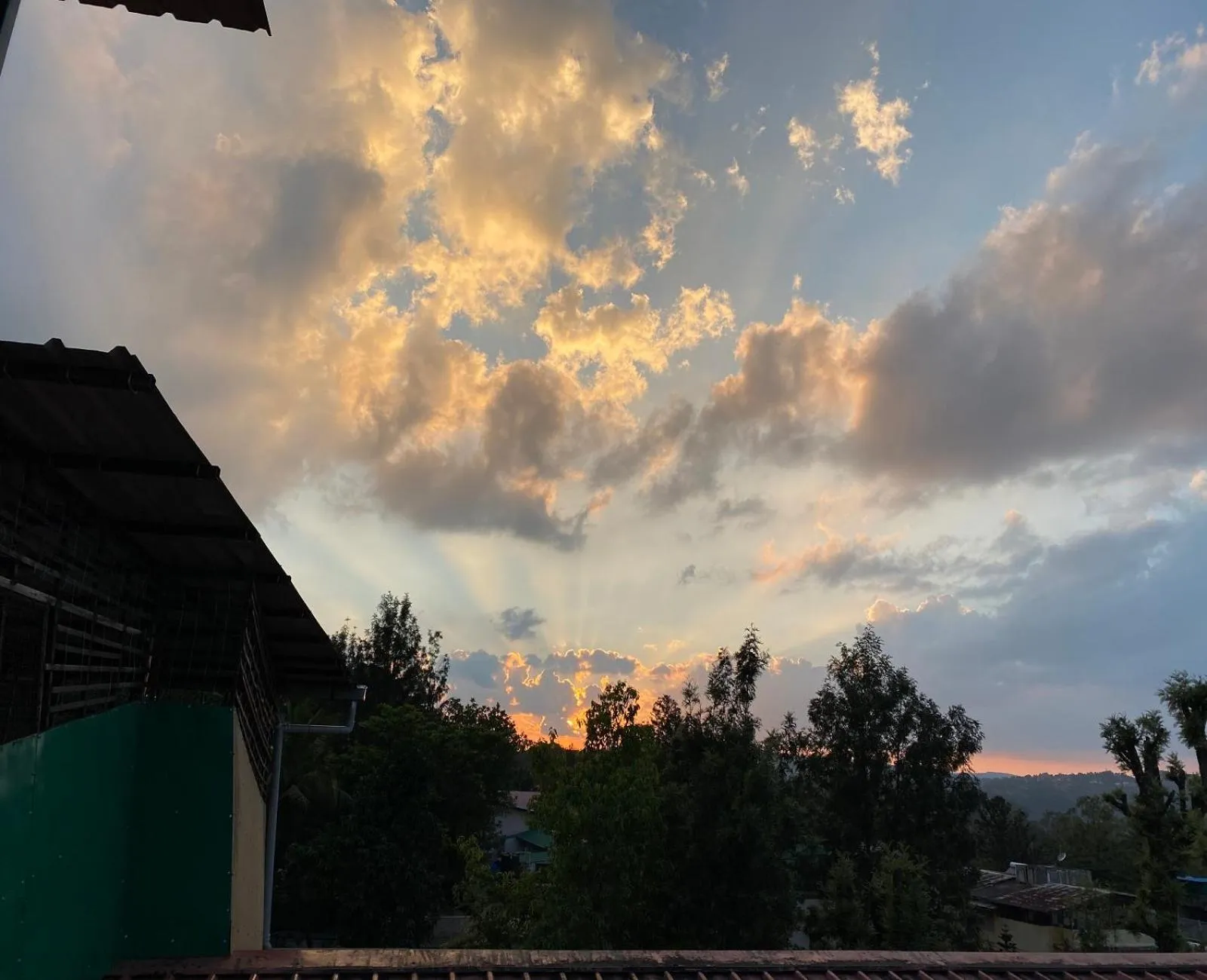 Natural landscape in Galaxy Residency, Panchgani - MTDC Approved