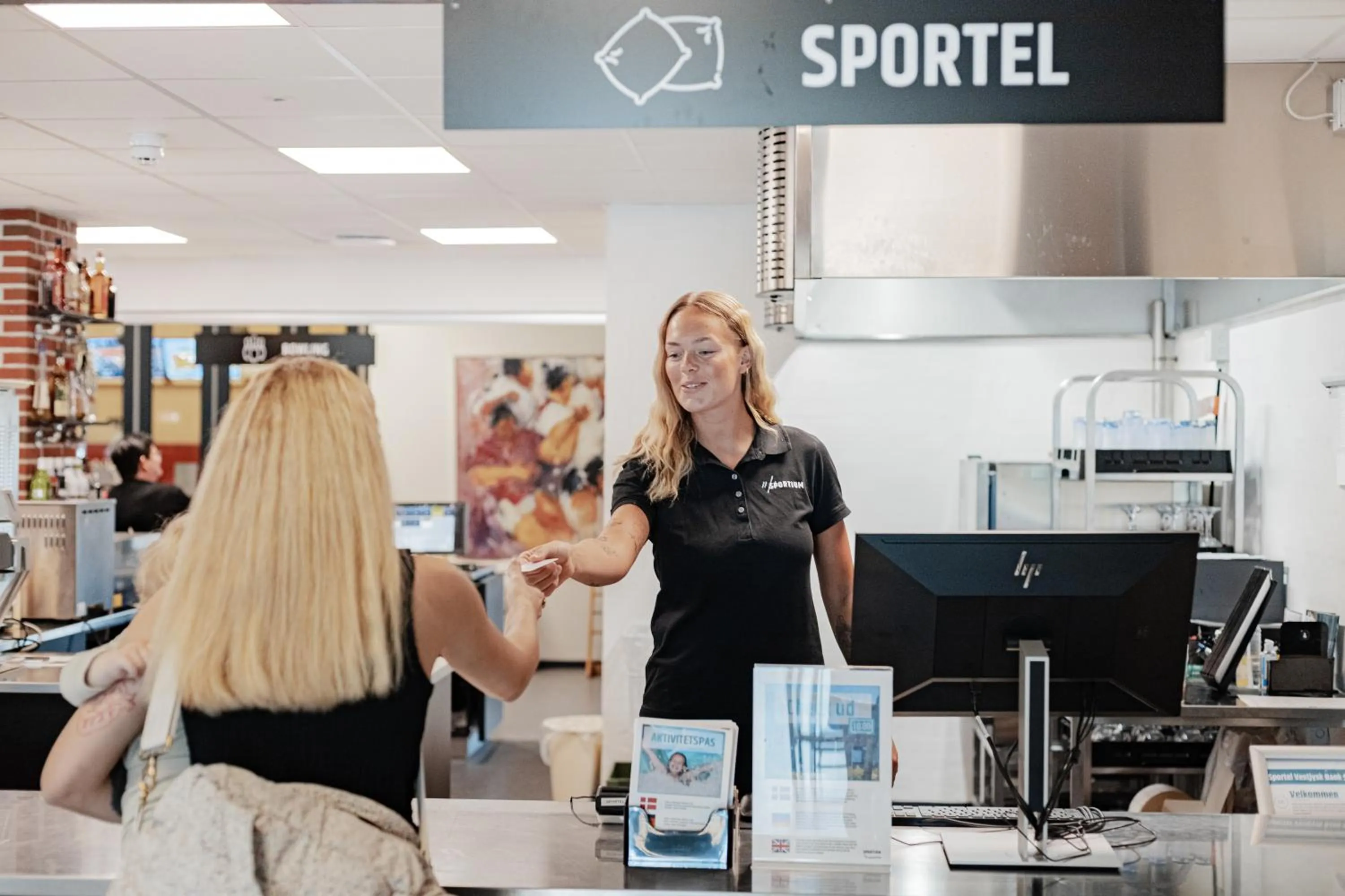 Lobby or reception in Sportium Sportel