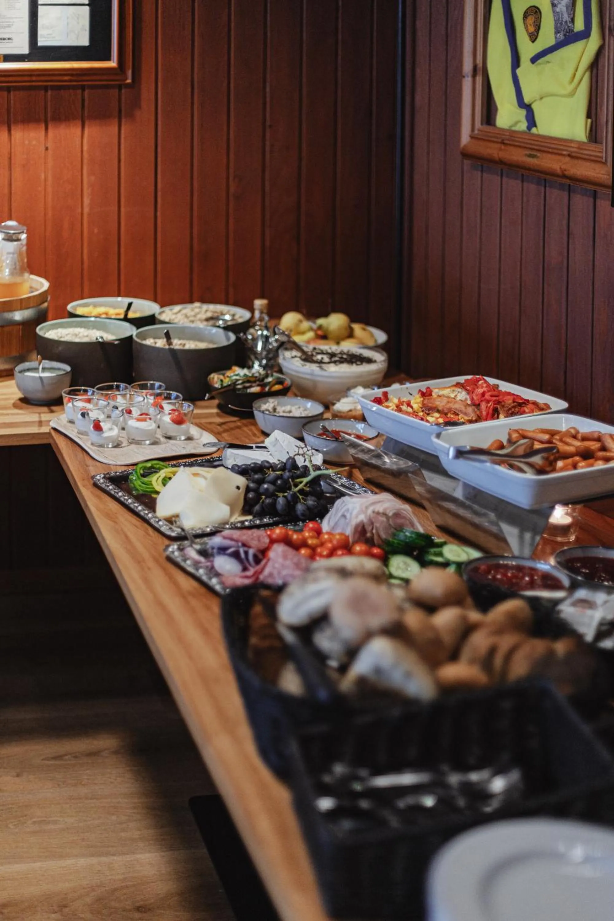 Buffet breakfast in Sportium Sportel