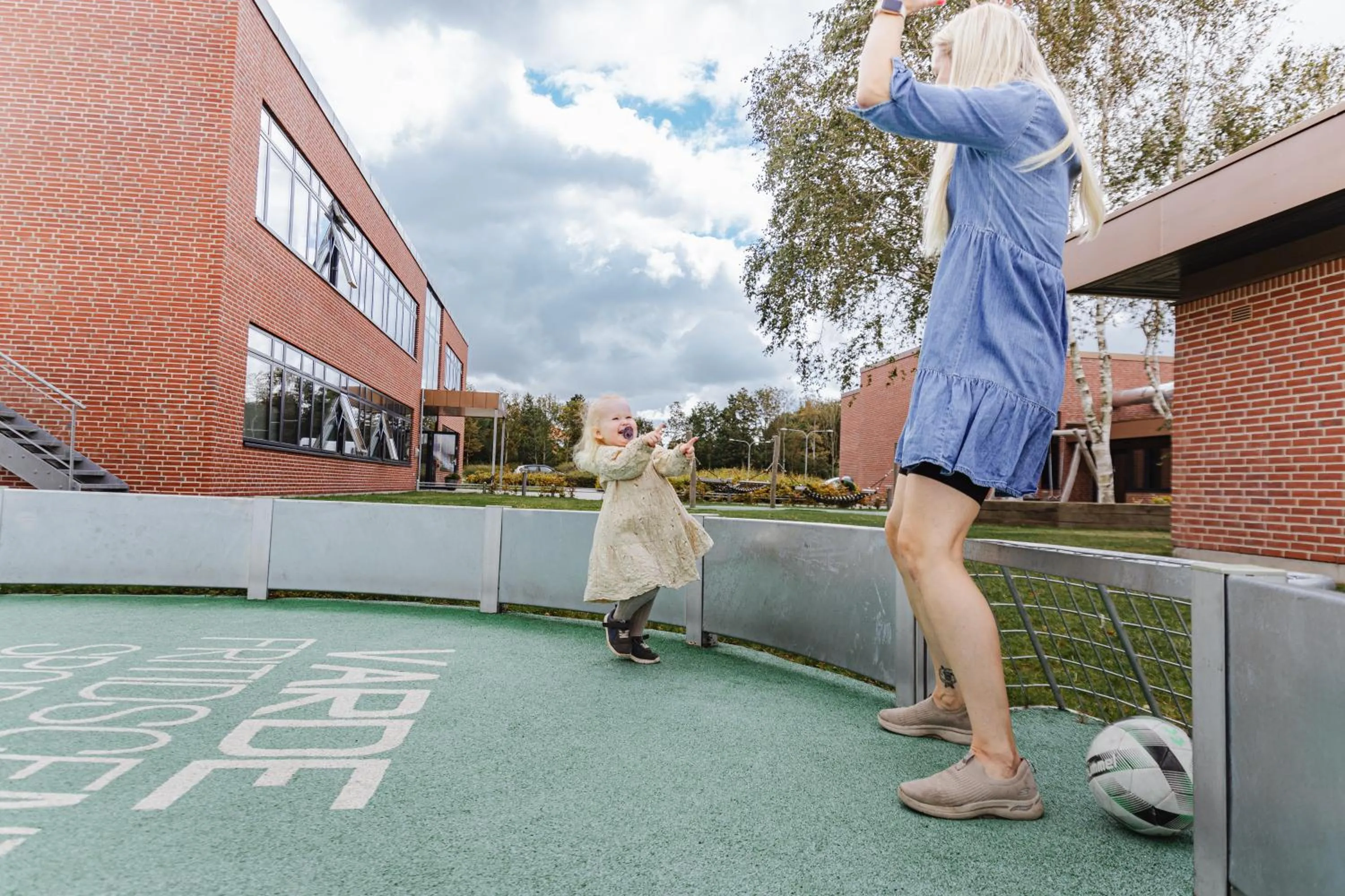 Children play ground in Sportium Sportel