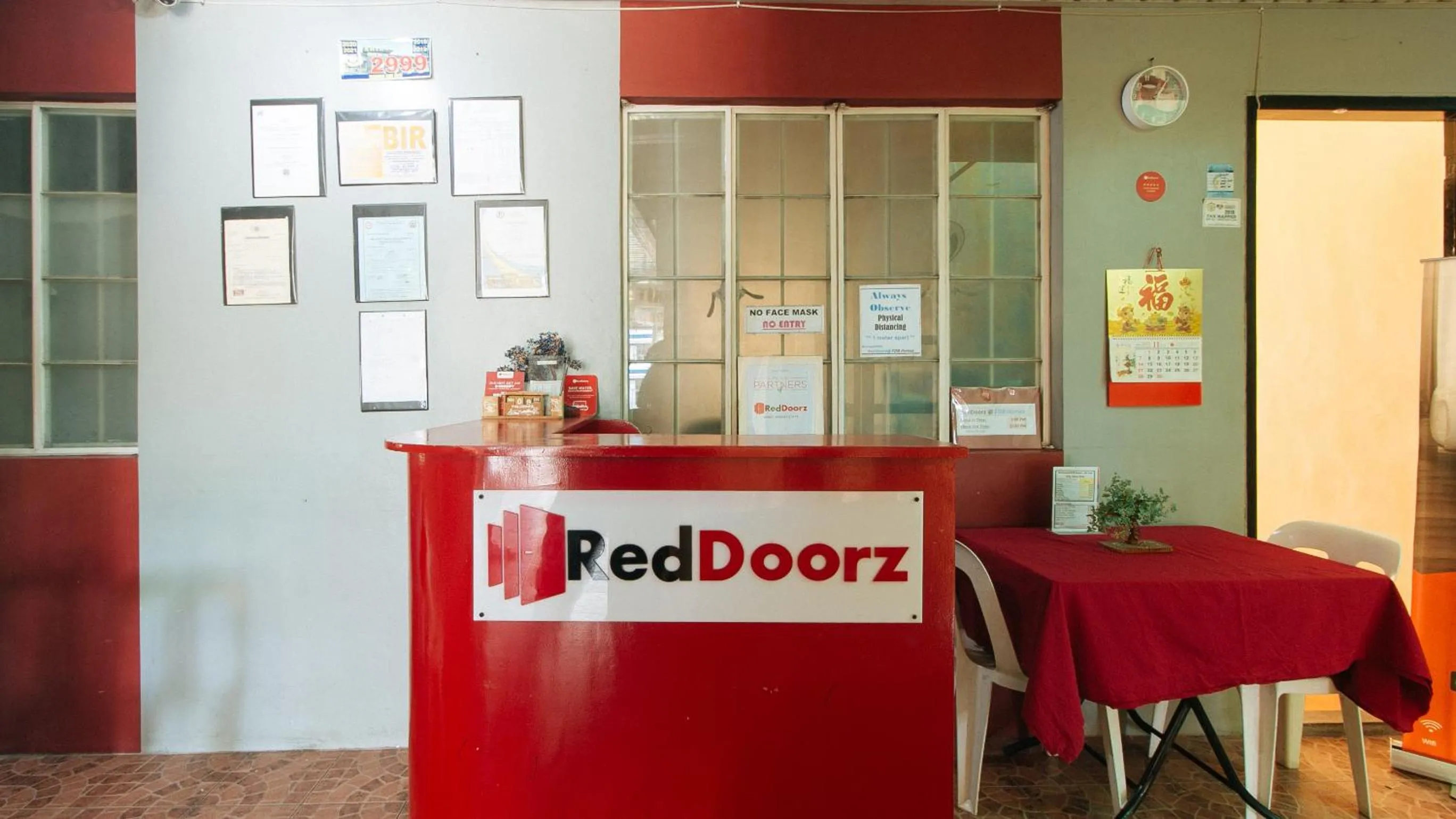 Lobby or reception in RedDoorz @ FDB Homes Nueva Ecija