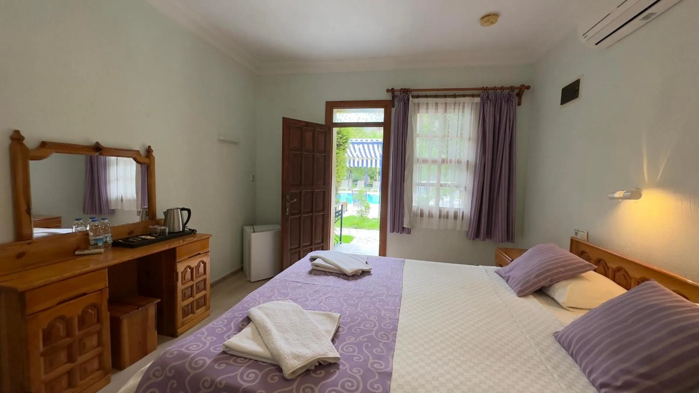 Bed in Dalyan YUNUS HOTEL