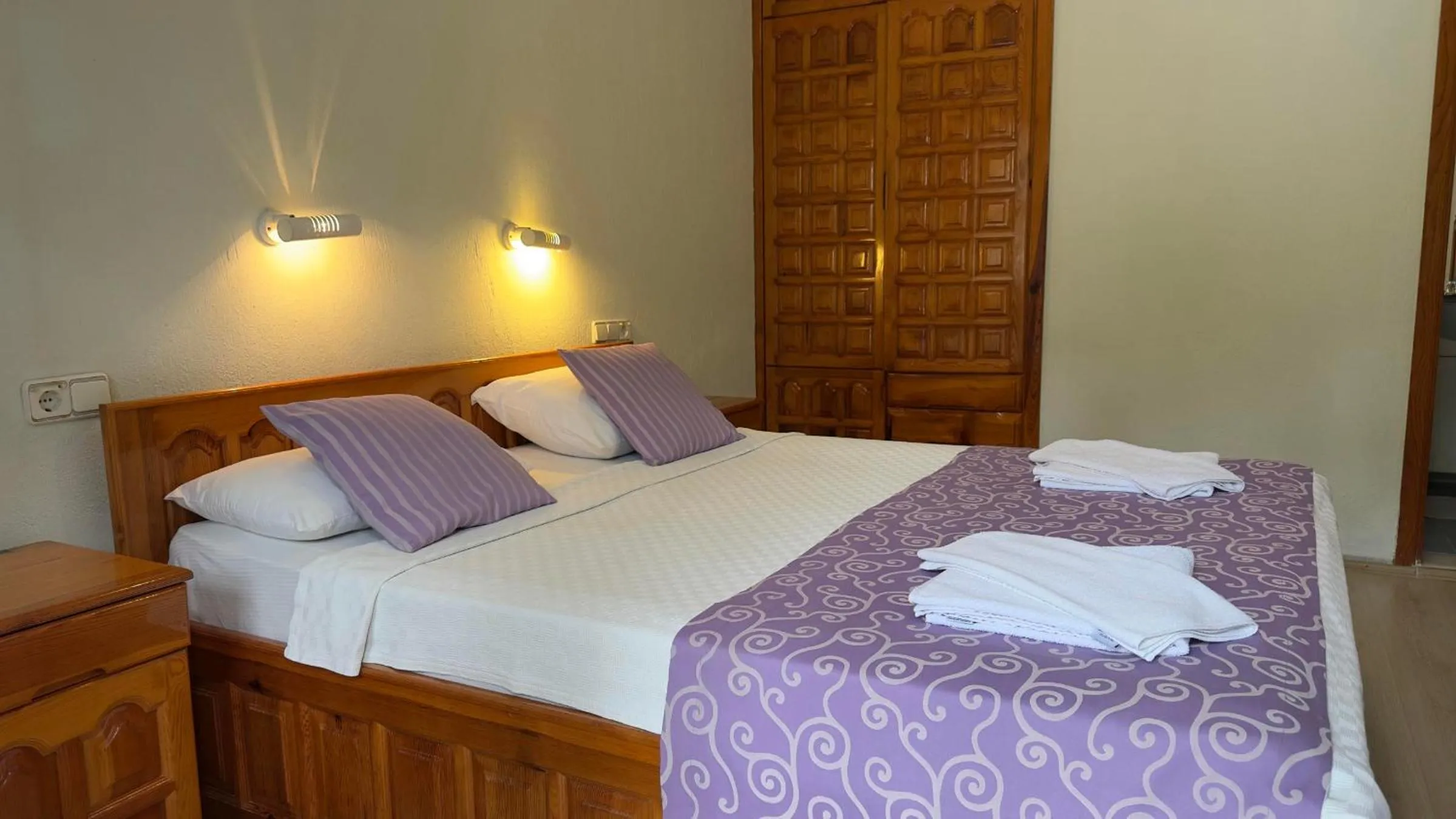 Bed in Dalyan YUNUS HOTEL