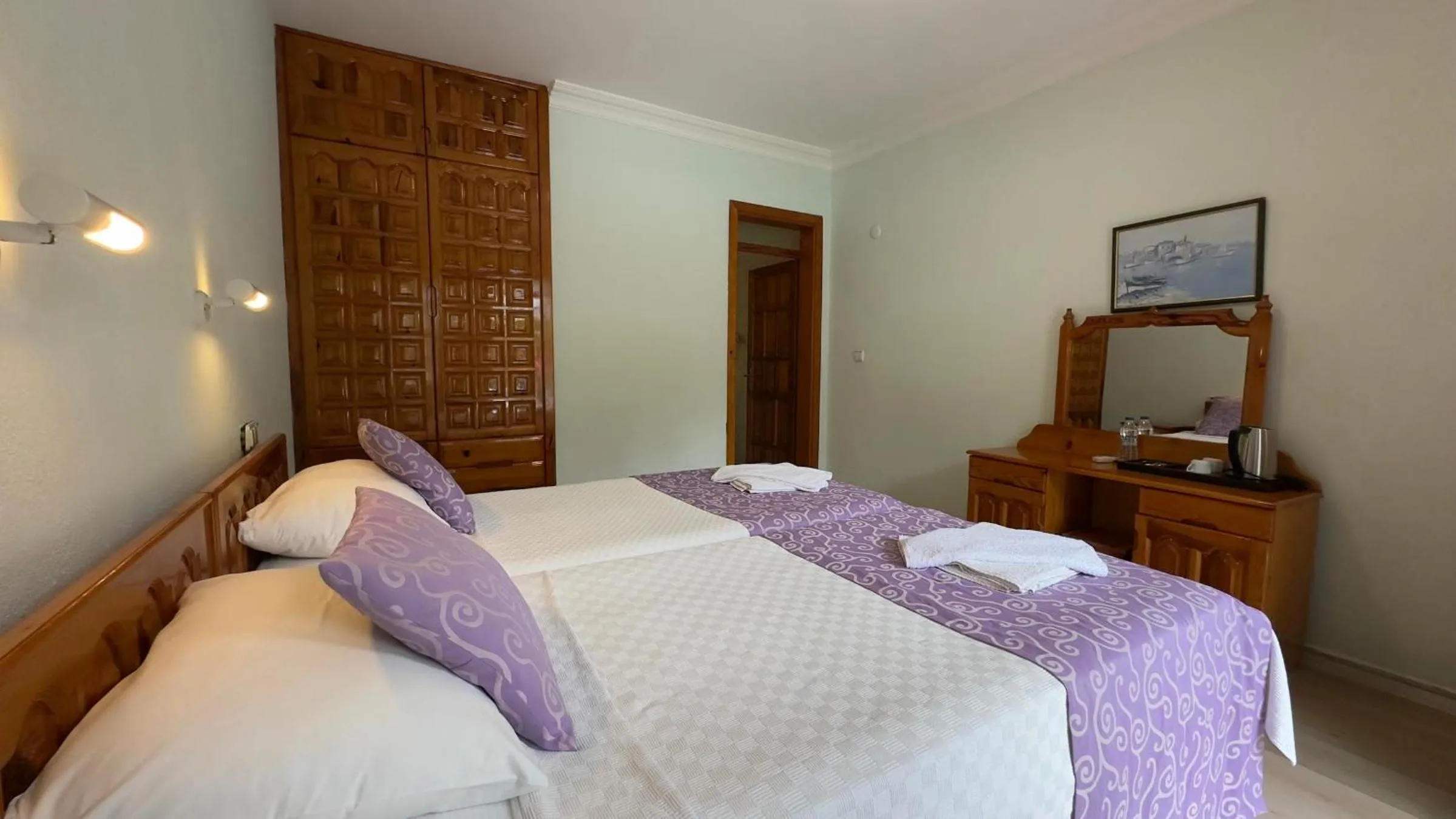Bed in Dalyan YUNUS HOTEL