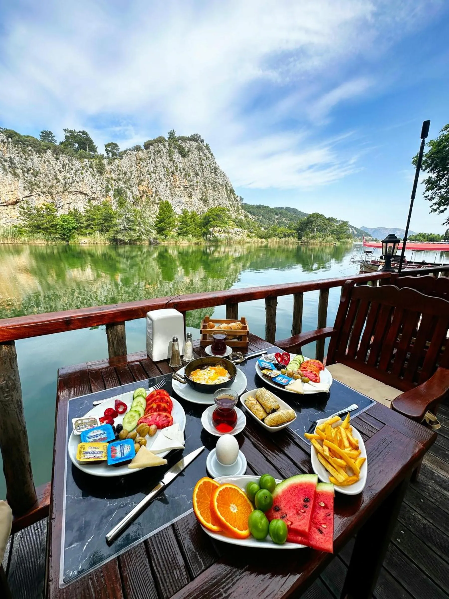 Breakfast in Dalyan YUNUS HOTEL