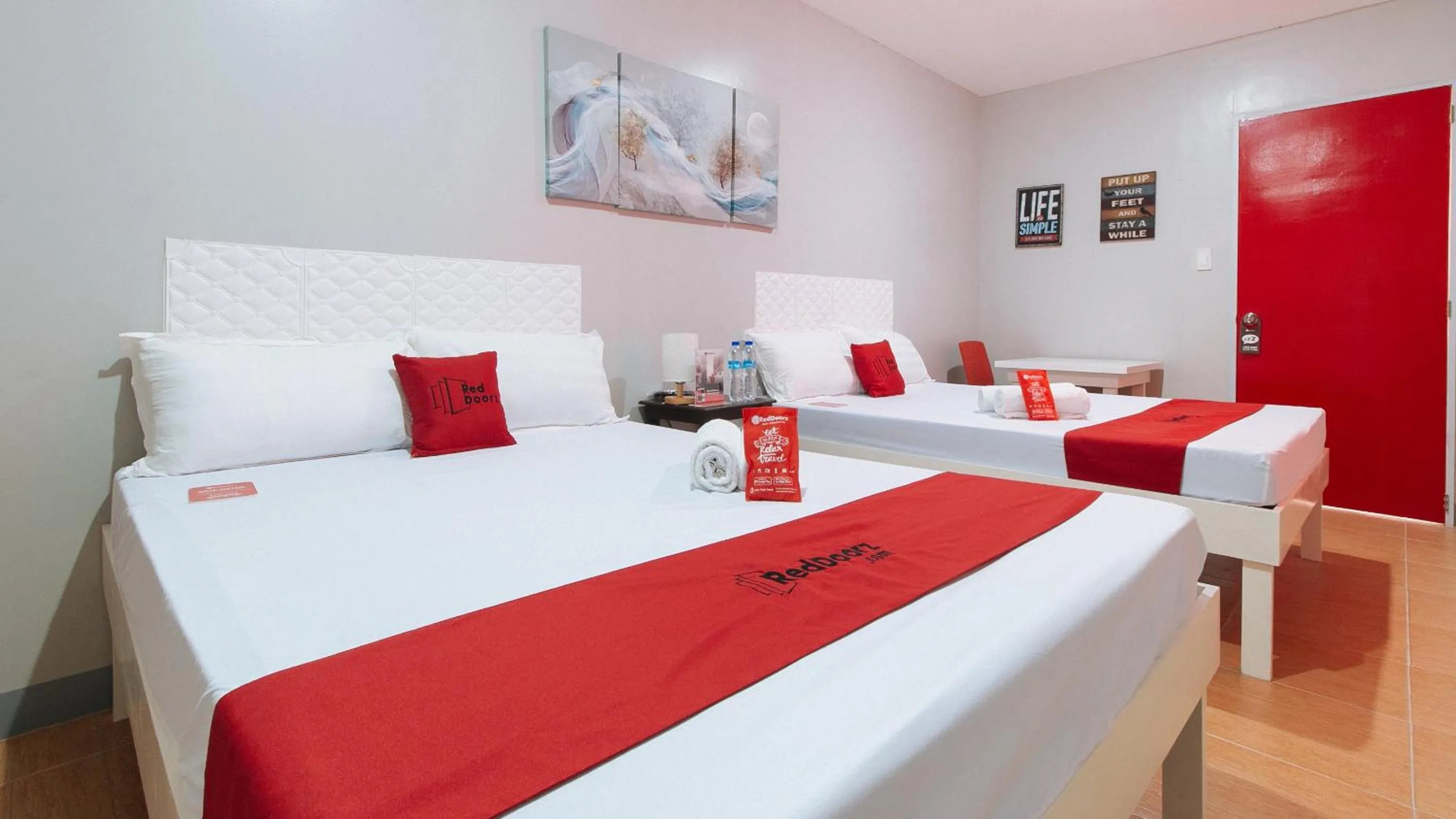 Bed in RedDoorz near Christ the King Medical Center