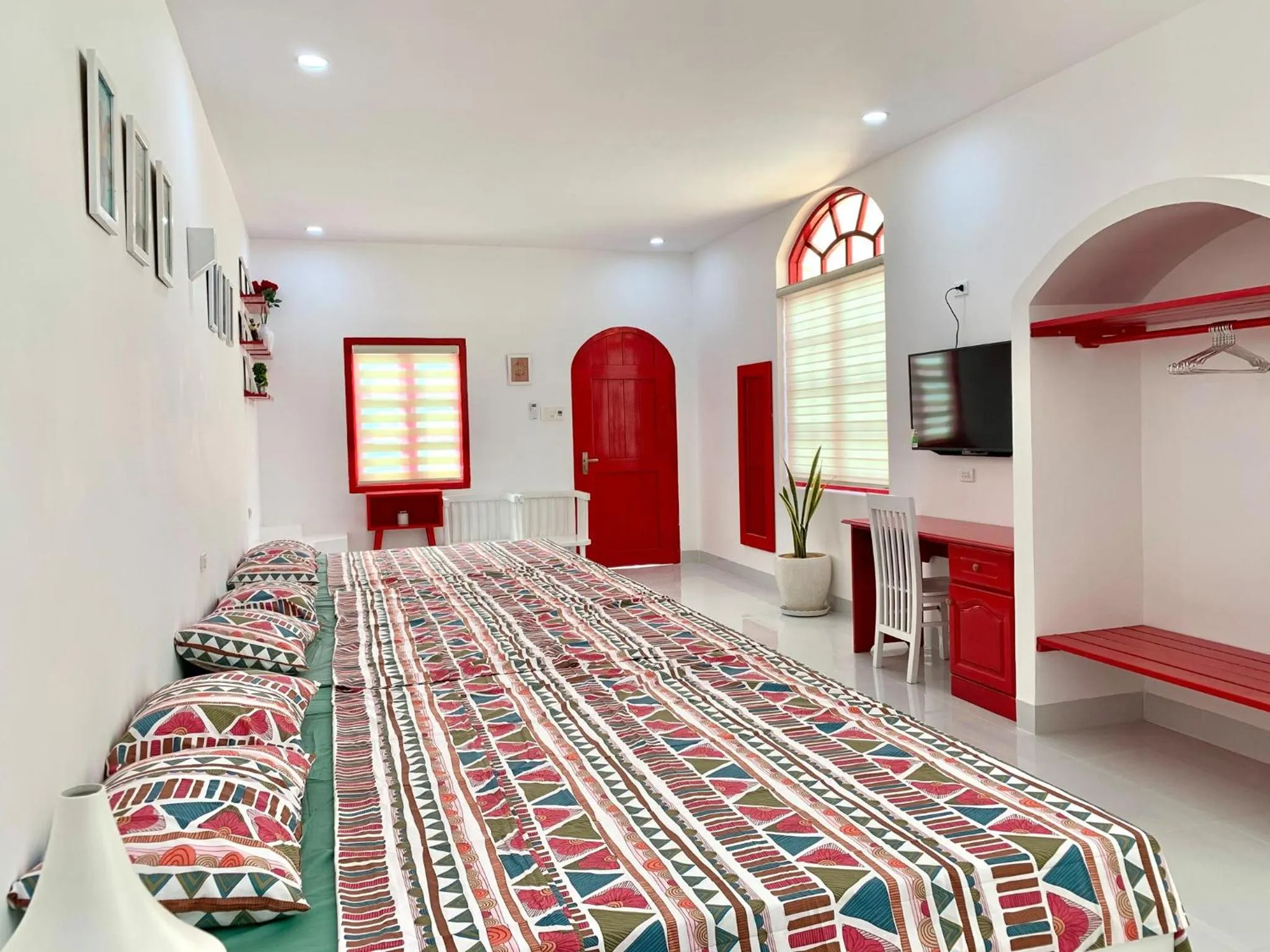 Bed in Moonbeam Homestay & Mini-resort Mui Ne