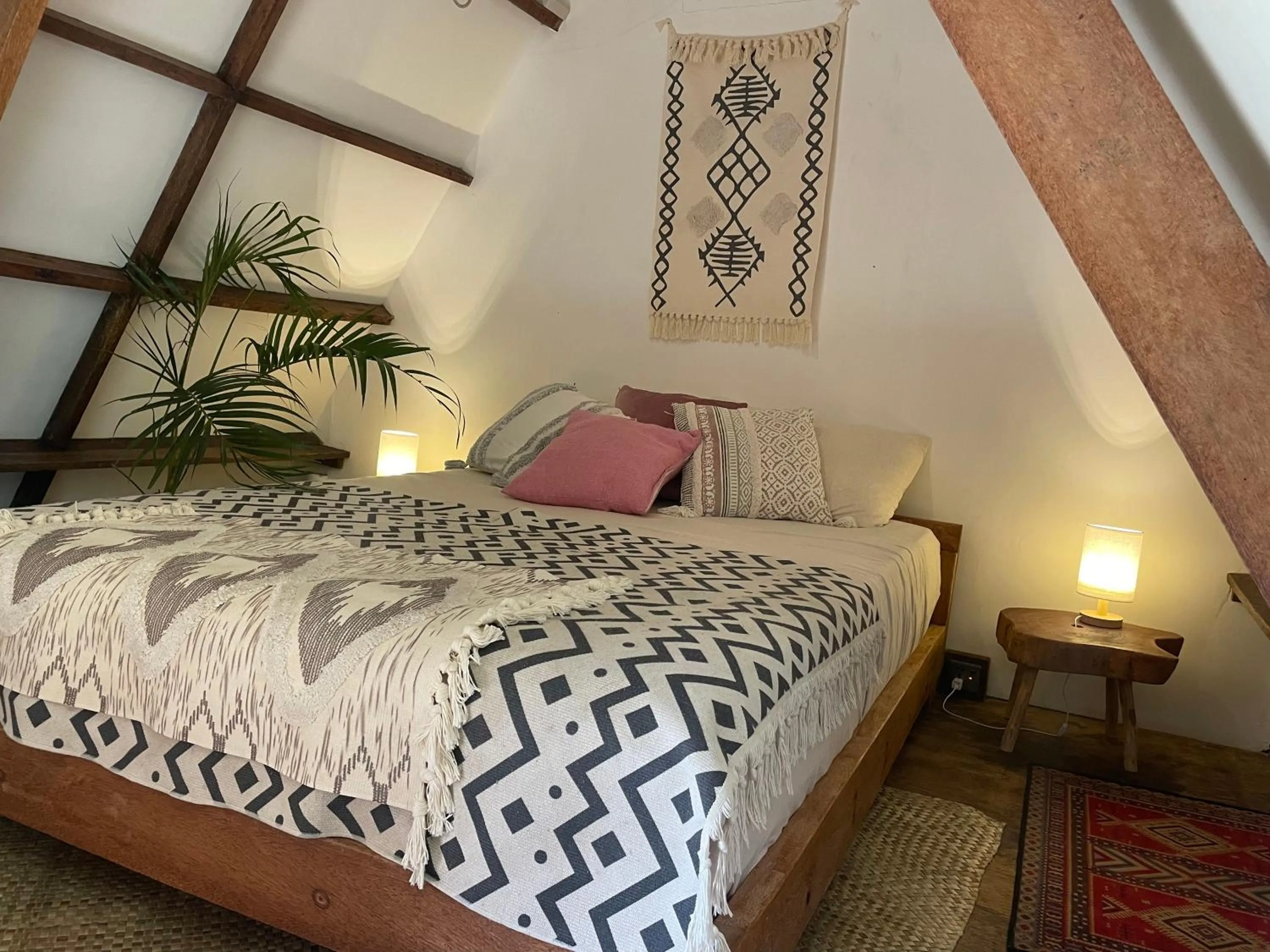 Bed in La Bohème Boutique Glamping
